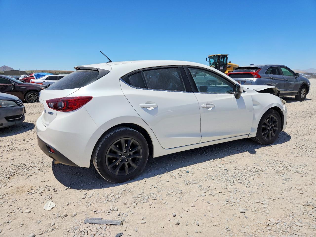 2015 Mazda 3 Touring Белый vin: JM1BM1L76F1262510