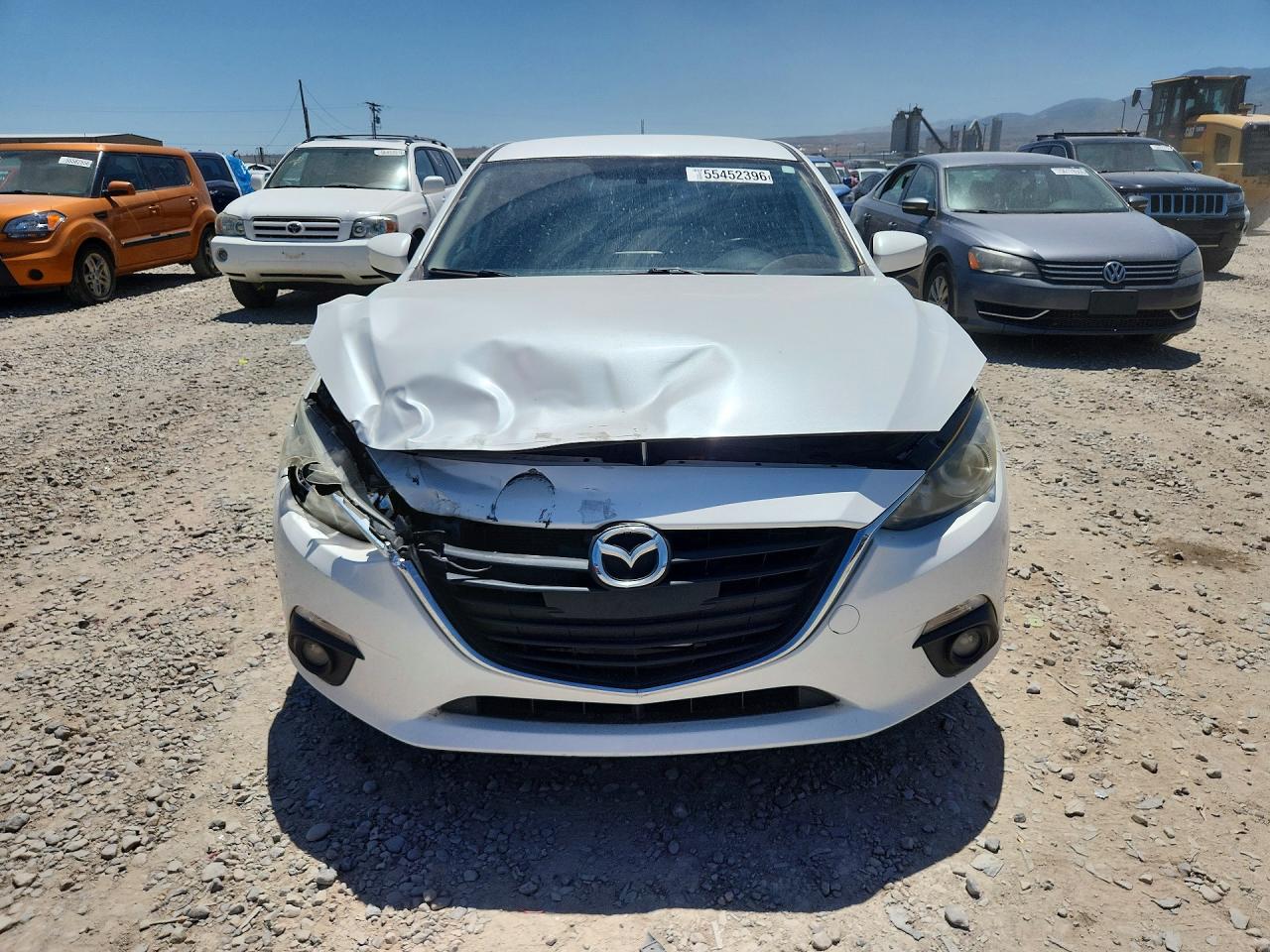 2015 Mazda 3 Touring Белый vin: JM1BM1L76F1262510
