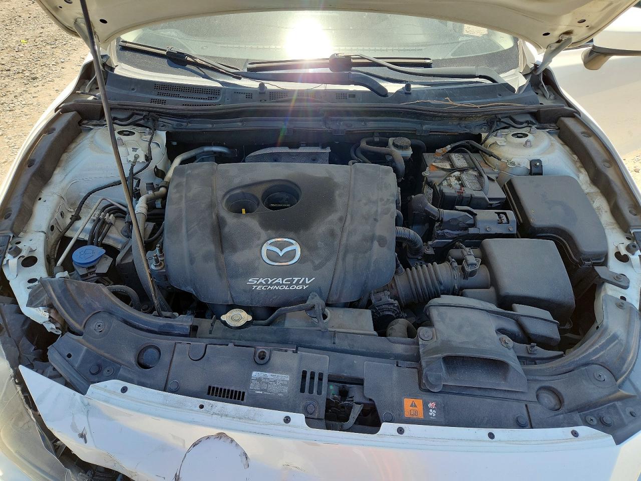 2015 Mazda 3 Touring Белый vin: JM1BM1L76F1262510