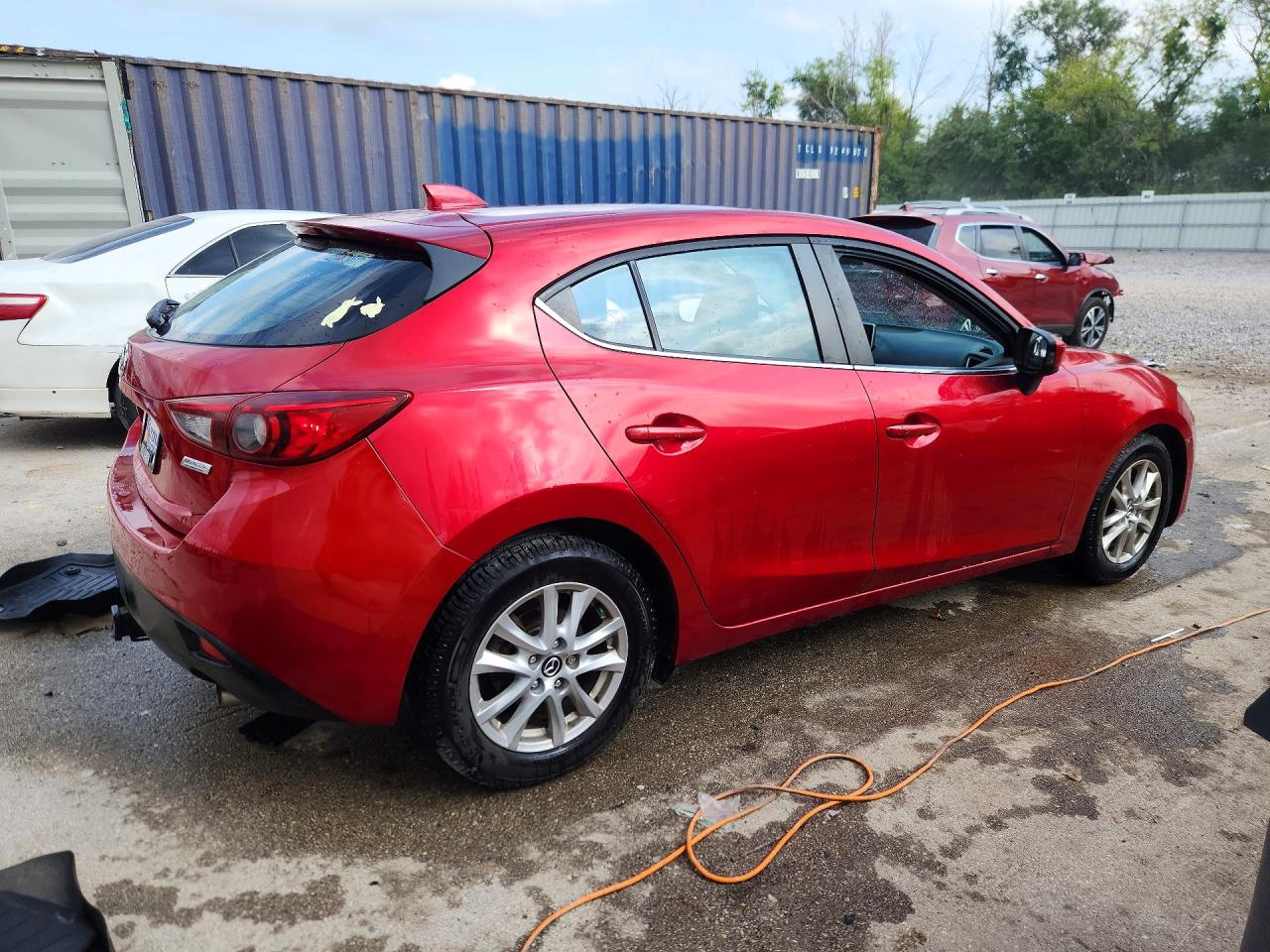 2014 Mazda 3 Touring Red vin: JM1BM1L78E1108086