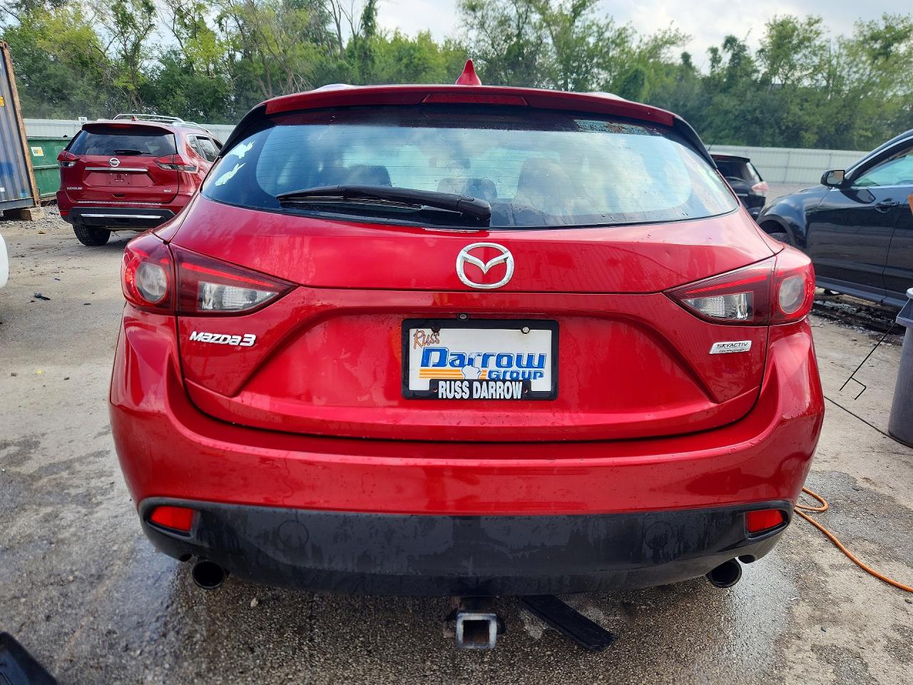 2014 Mazda 3 Touring Red vin: JM1BM1L78E1108086