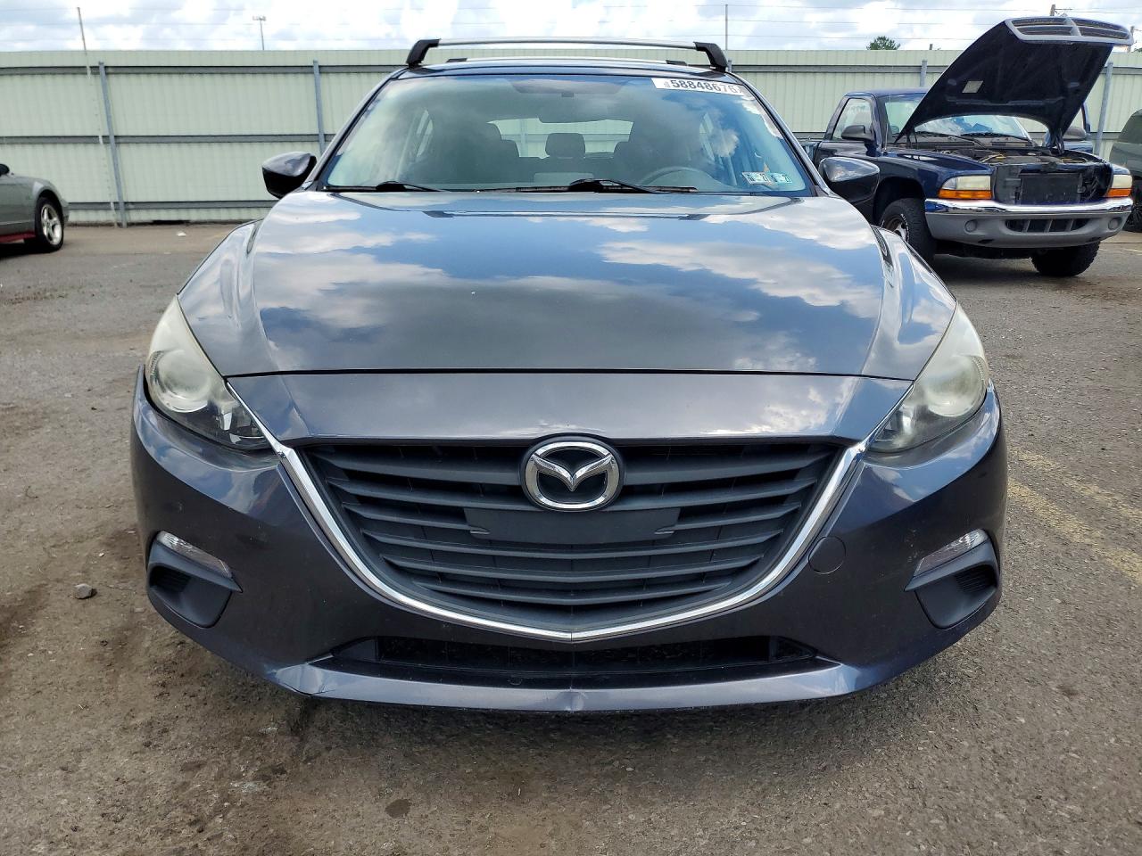 2014 Mazda 3 Touring Gray vin: JM1BM1L78E1146899