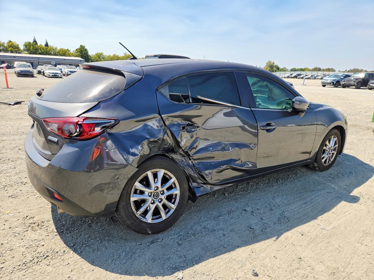 2015 Mazda 3 Touring Black vin: JM1BM1L78F1220985