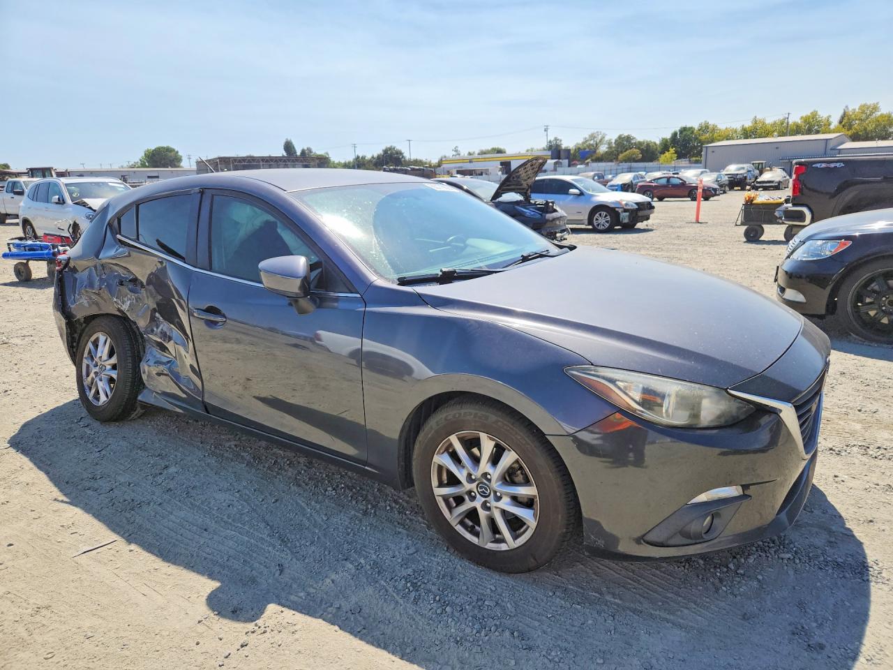 2015 Mazda 3 Touring Black vin: JM1BM1L78F1220985