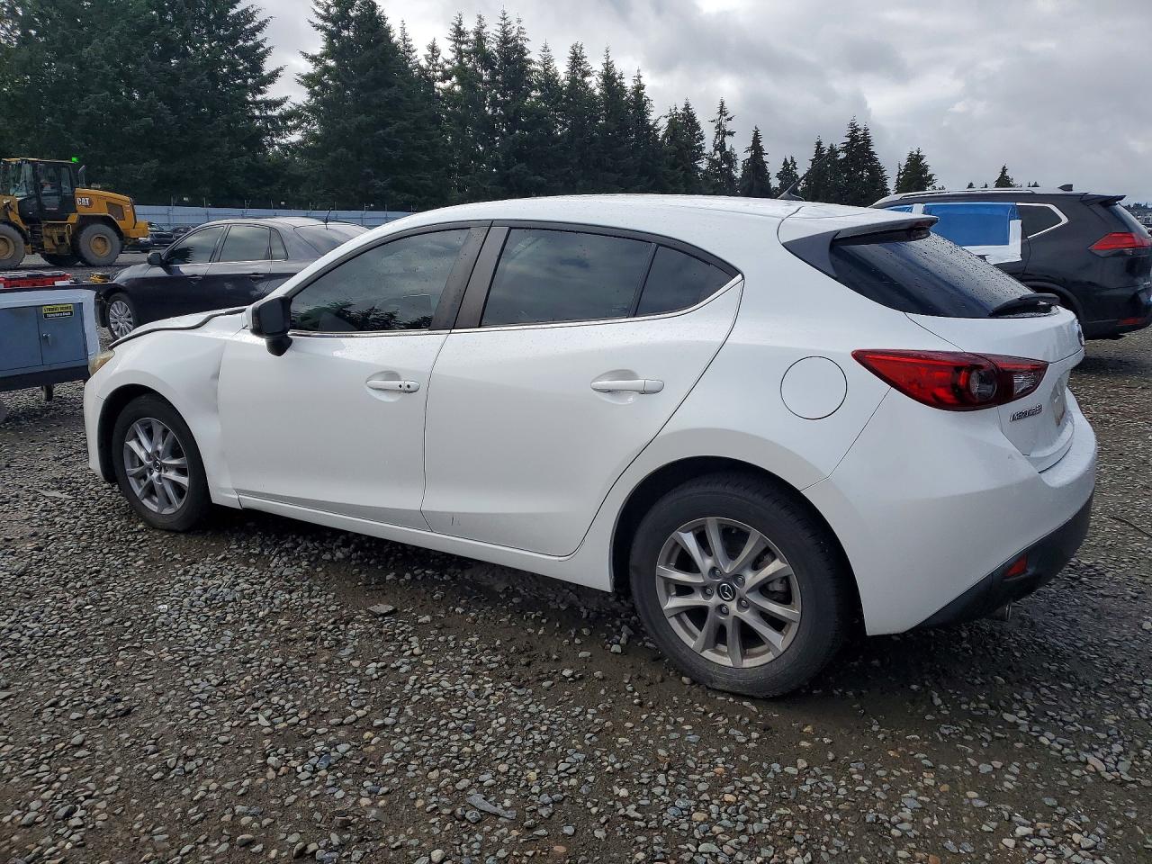 2015 Mazda 3 Touring White vin: JM1BM1L78F1221117