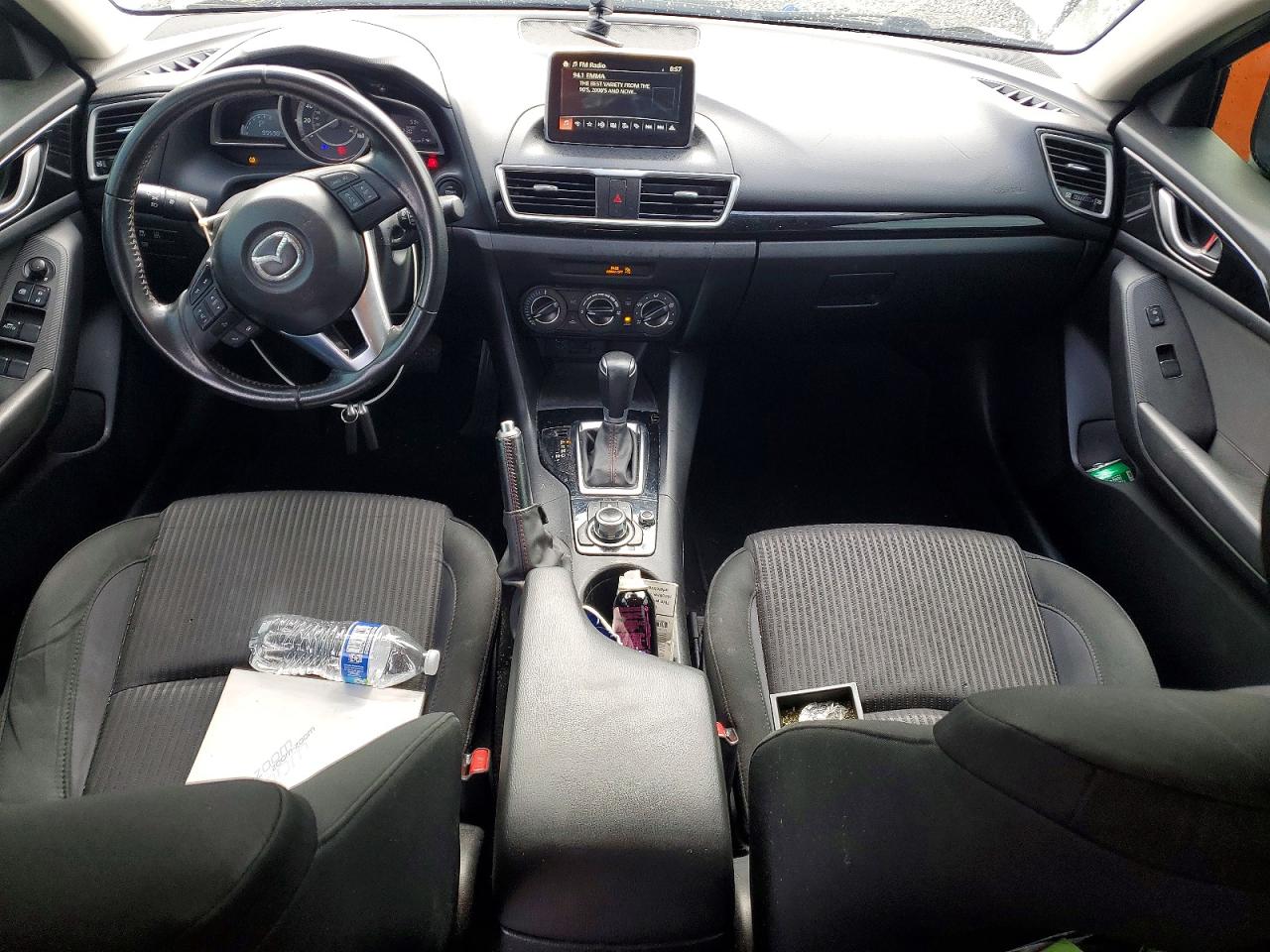 2015 Mazda 3 Touring White vin: JM1BM1L78F1221117