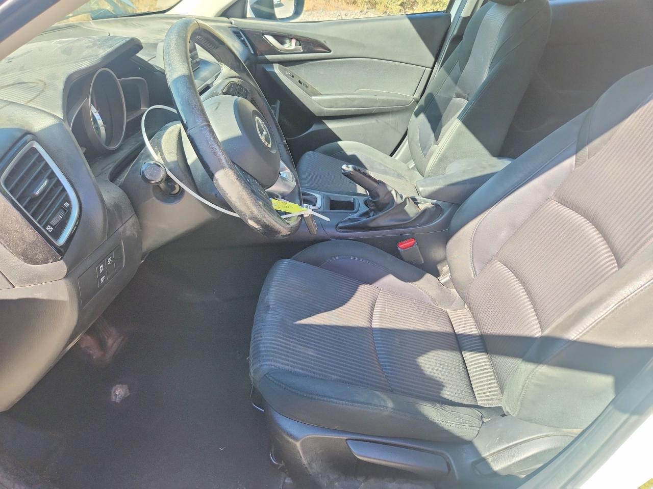 2014 Mazda 3 Touring White vin: JM1BM1L79E1160441