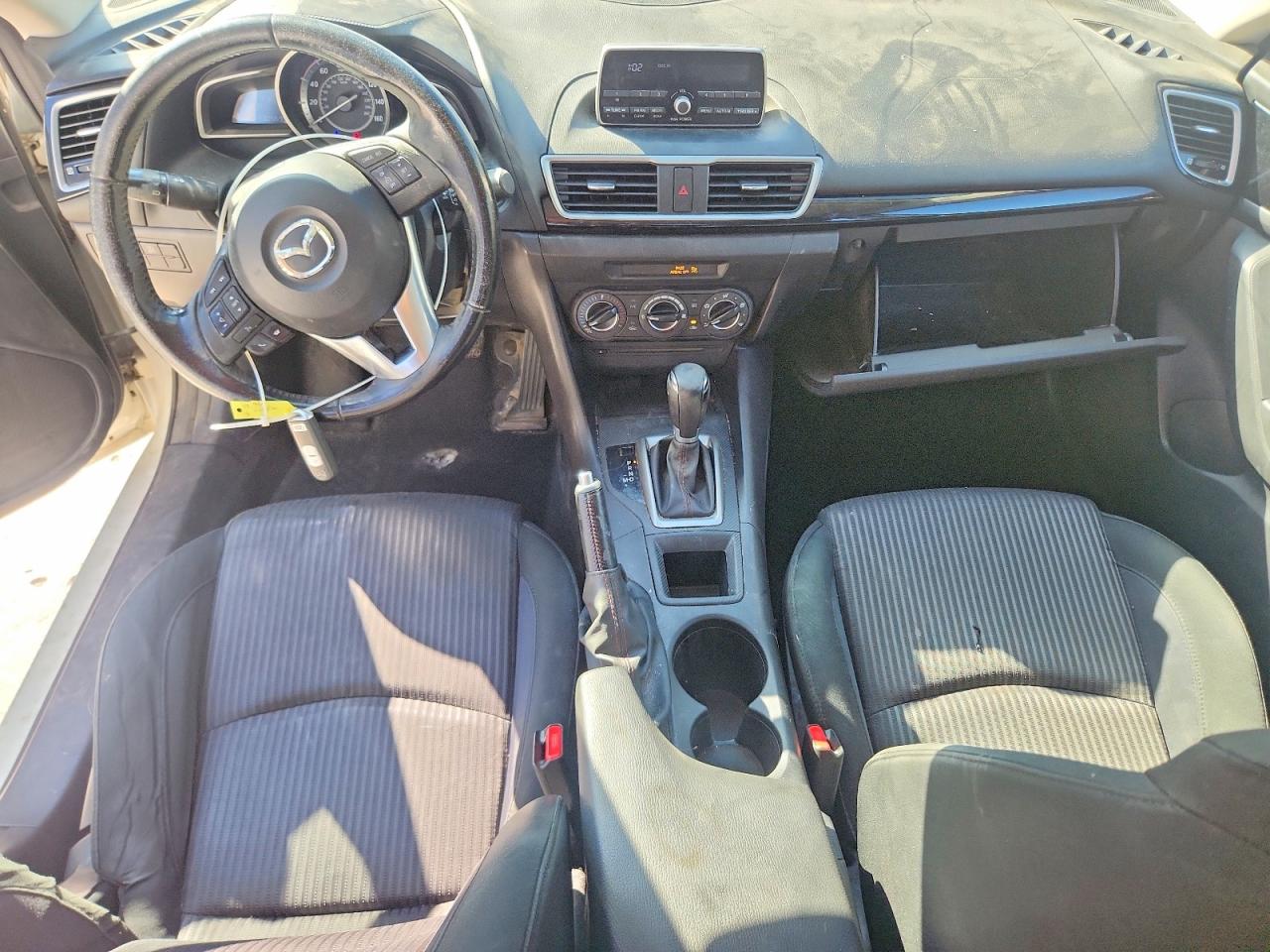 2014 Mazda 3 Touring White vin: JM1BM1L79E1160441