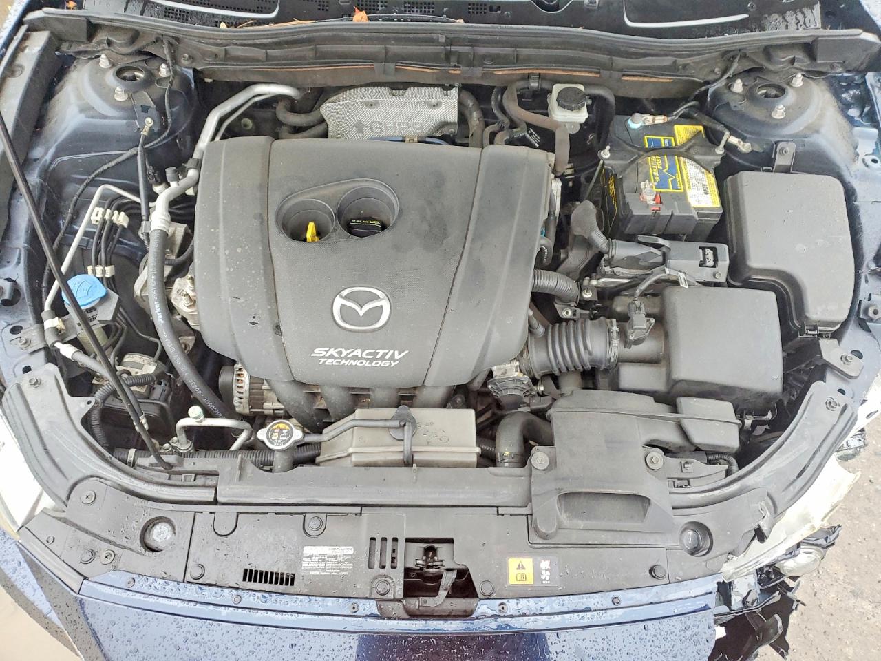 2014 Mazda 3 Touring Blue vin: JM1BM1L79E1169303