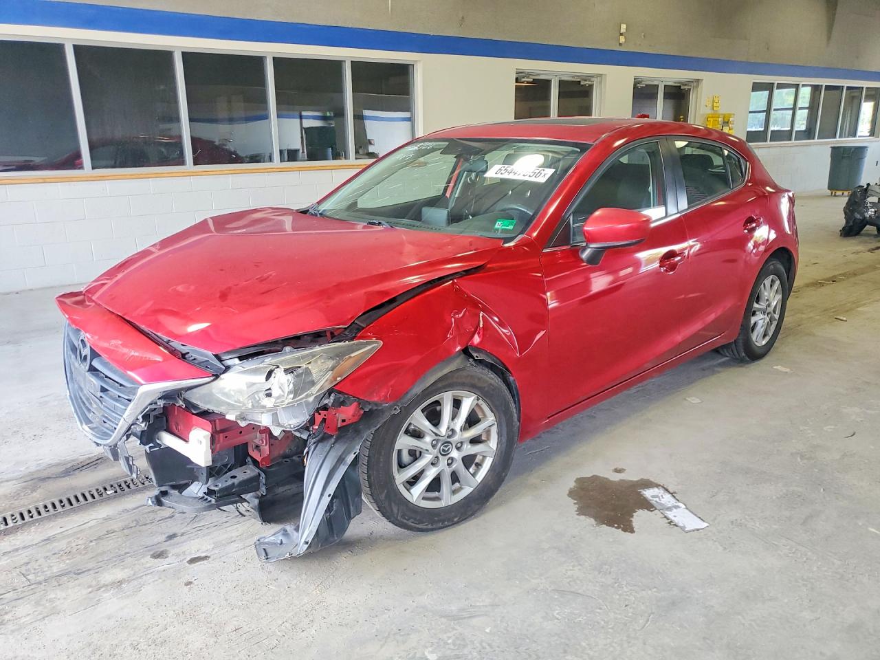 2015 Mazda 3 Touring Красный vin: JM1BM1L79F1224320