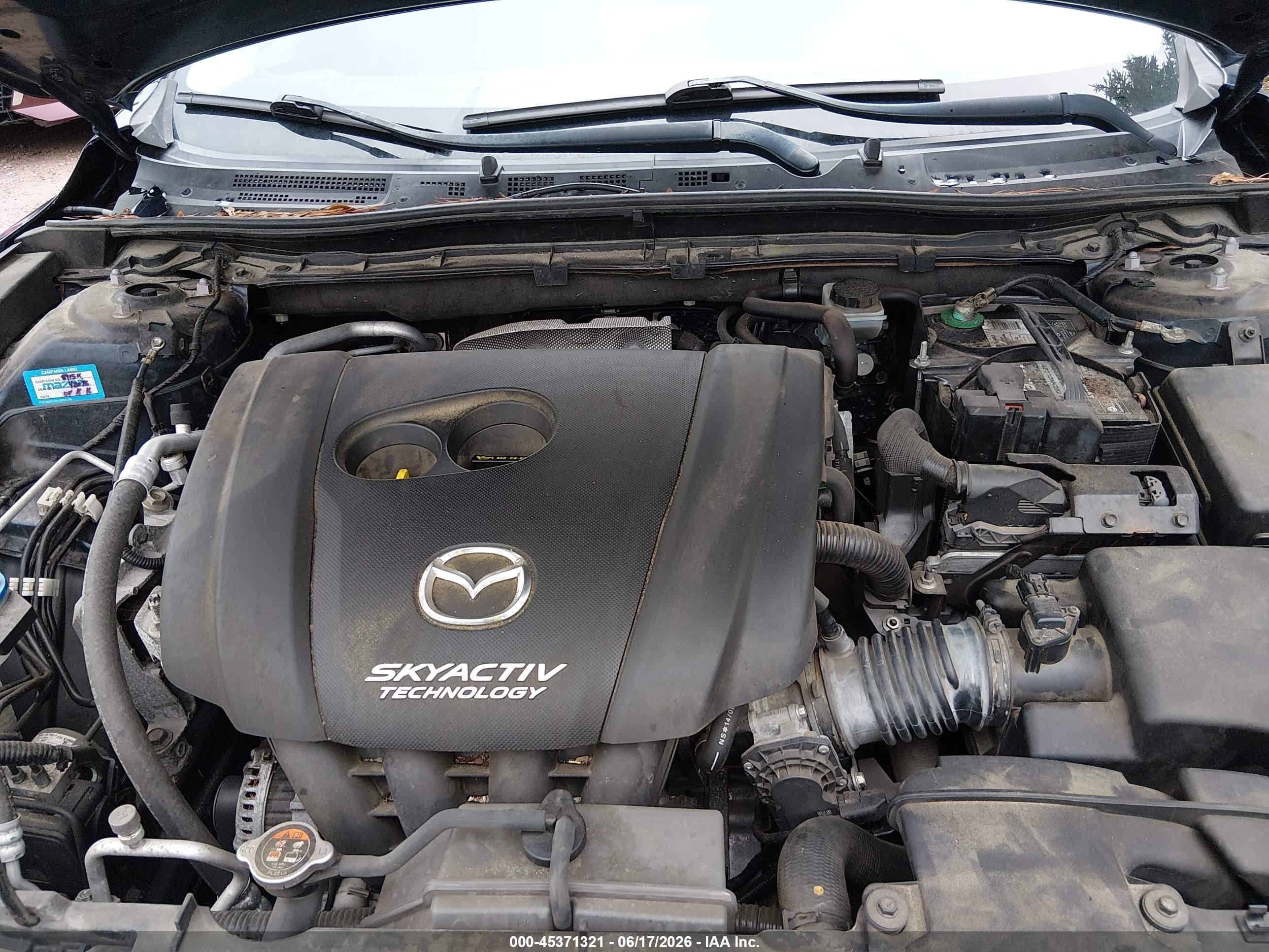 2015 Mazda Mazda3 I Touring Blue vin: JM1BM1L79F1232370