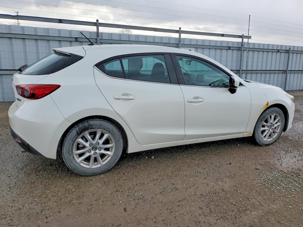 2014 Mazda 3 Touring Белый vin: JM1BM1L7XE1105030