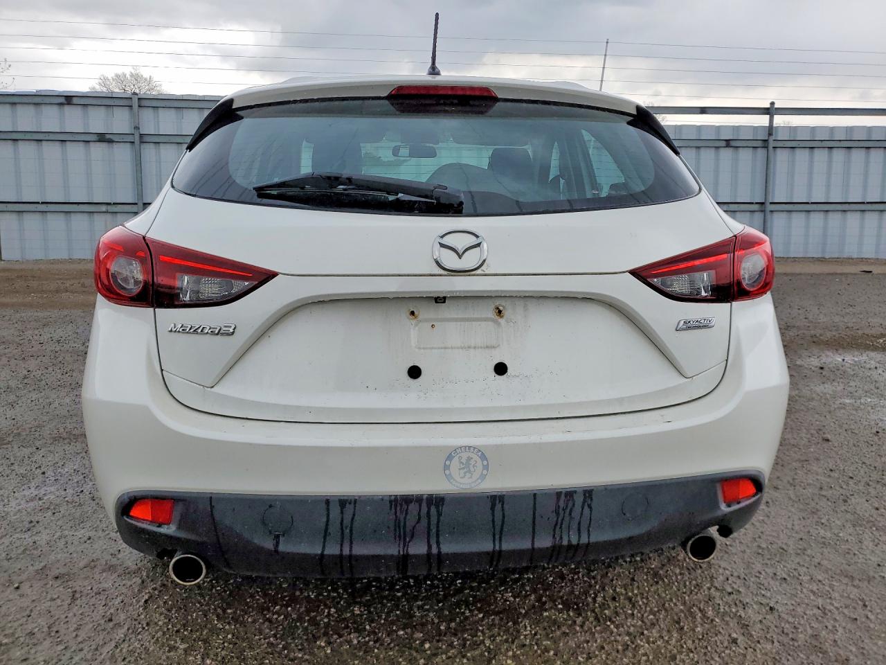 2014 Mazda 3 Touring Белый vin: JM1BM1L7XE1105030