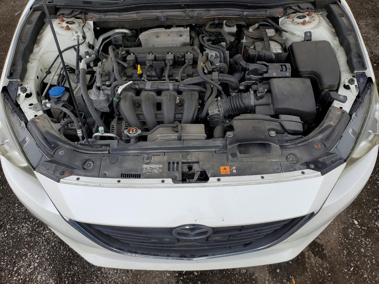 2014 Mazda 3 Touring Белый vin: JM1BM1L7XE1105030