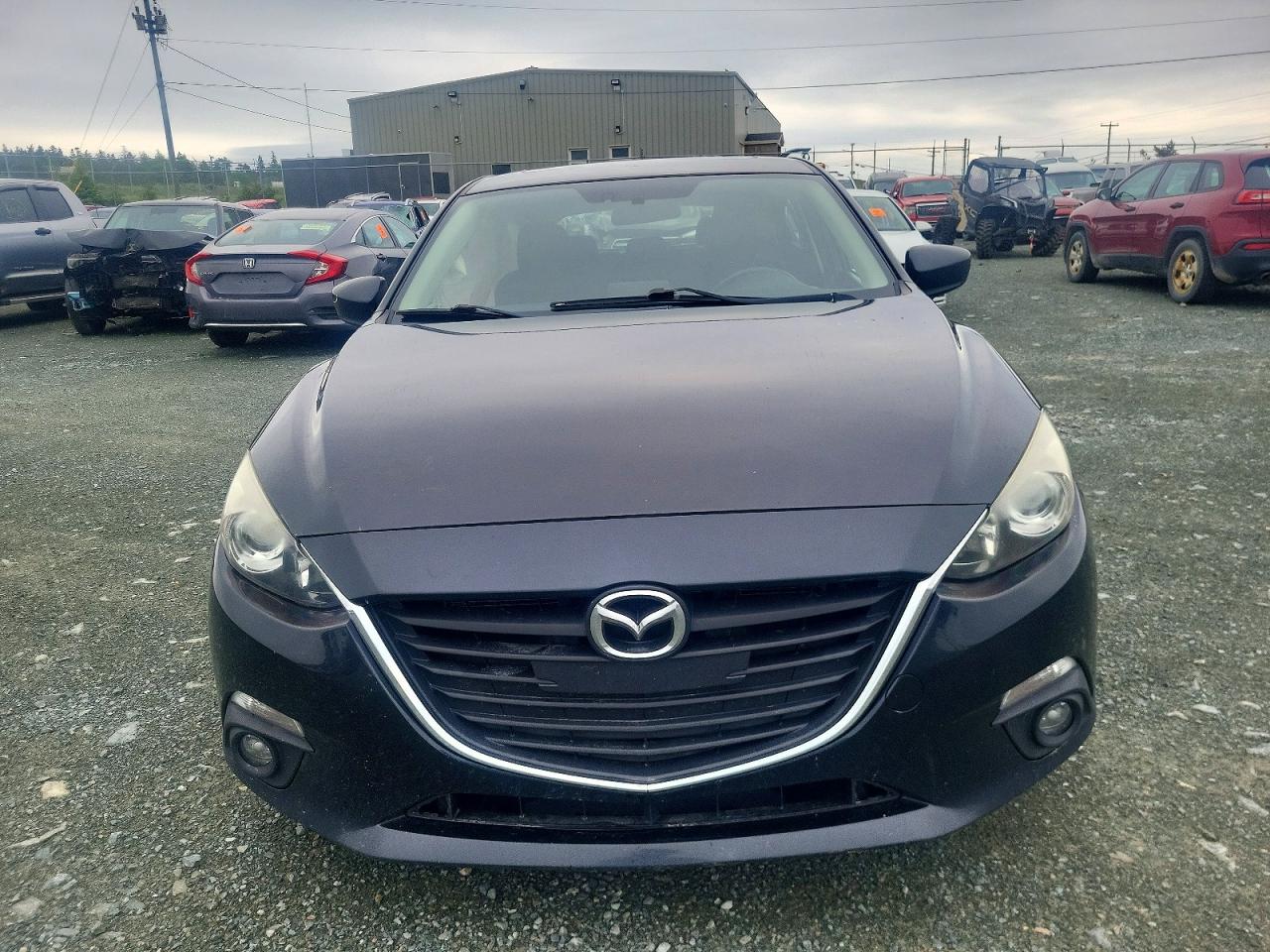 2014 Mazda 3 Touring Black vin: JM1BM1L7XE1153482