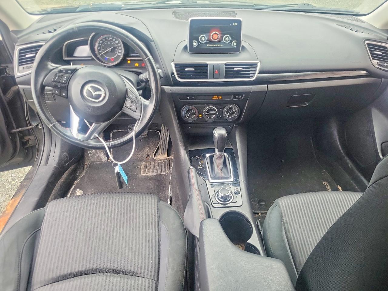 2014 Mazda 3 Touring Black vin: JM1BM1L7XE1153482