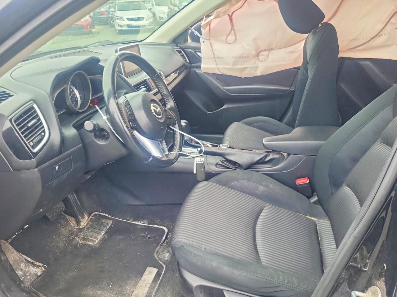 2014 Mazda 3 Touring Black vin: JM1BM1L7XE1153482