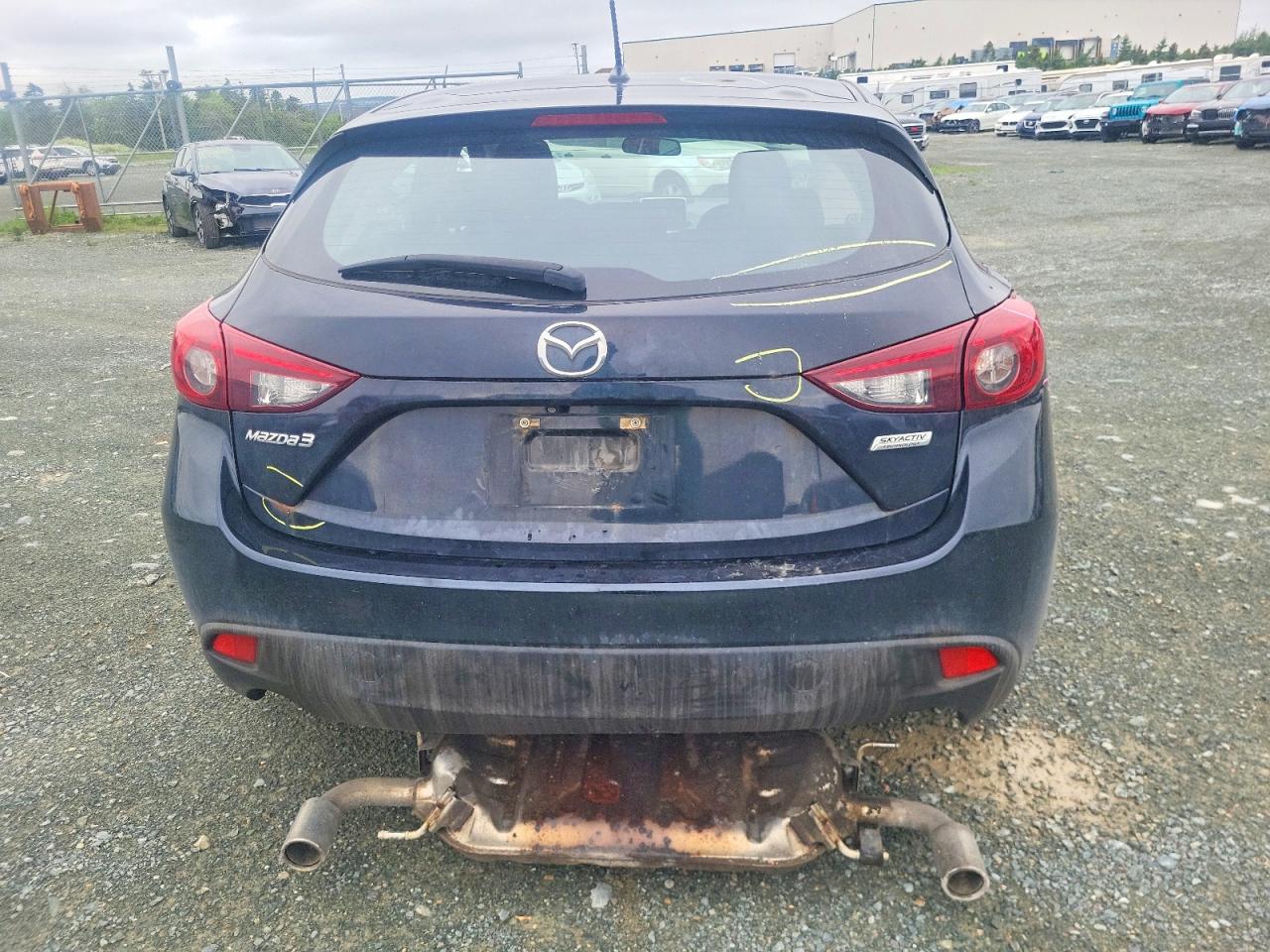 2014 Mazda 3 Touring Black vin: JM1BM1L7XE1153482