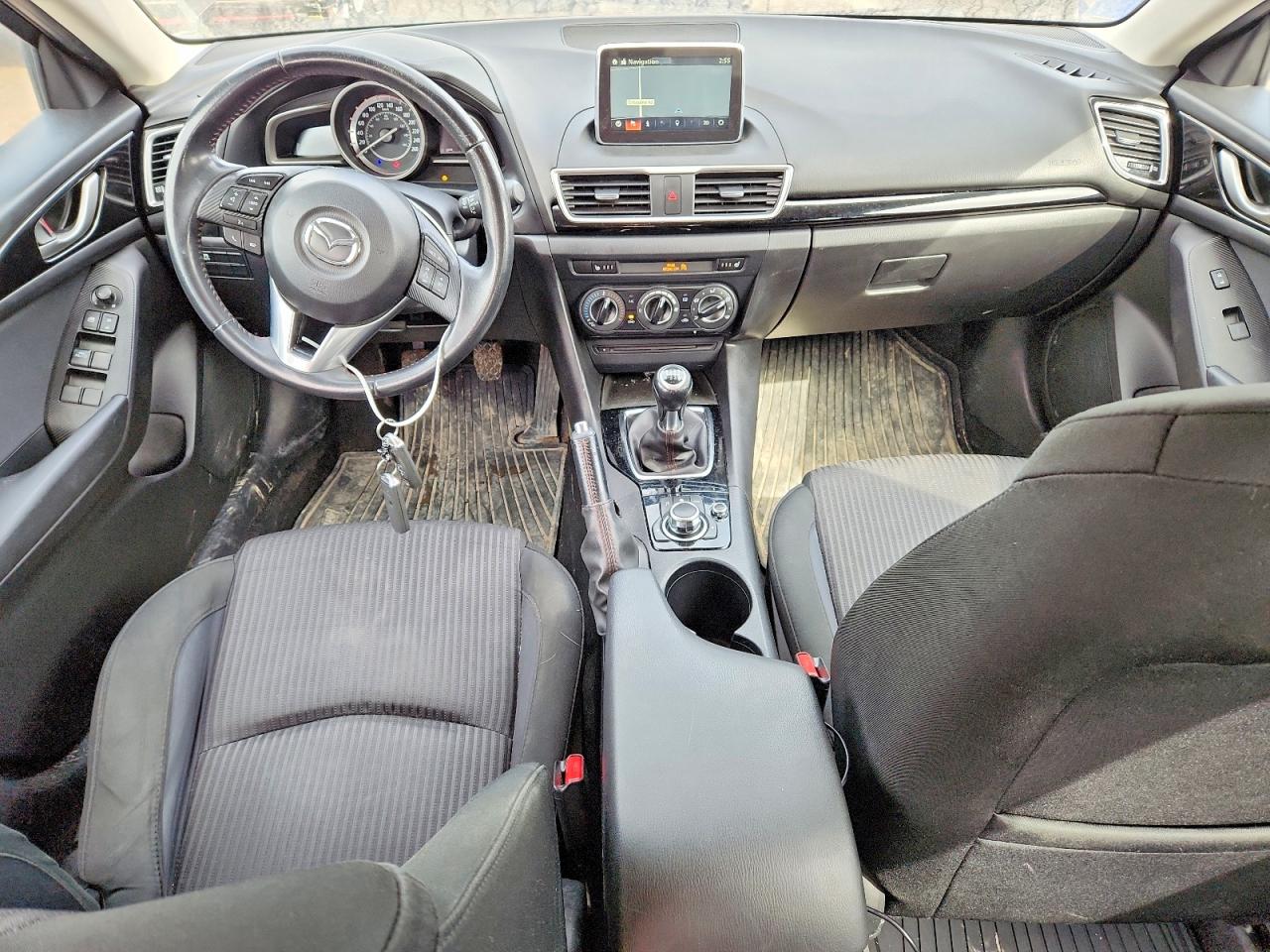 2014 Mazda 3 Touring Gray vin: JM1BM1L7XE1184263