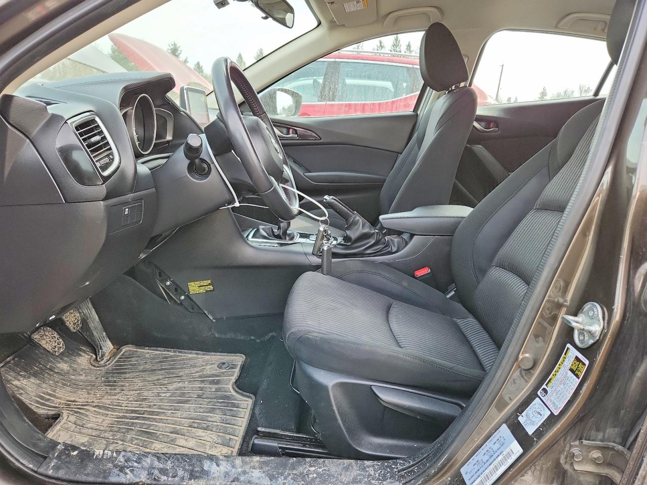 2014 Mazda 3 Touring Gray vin: JM1BM1L7XE1184263