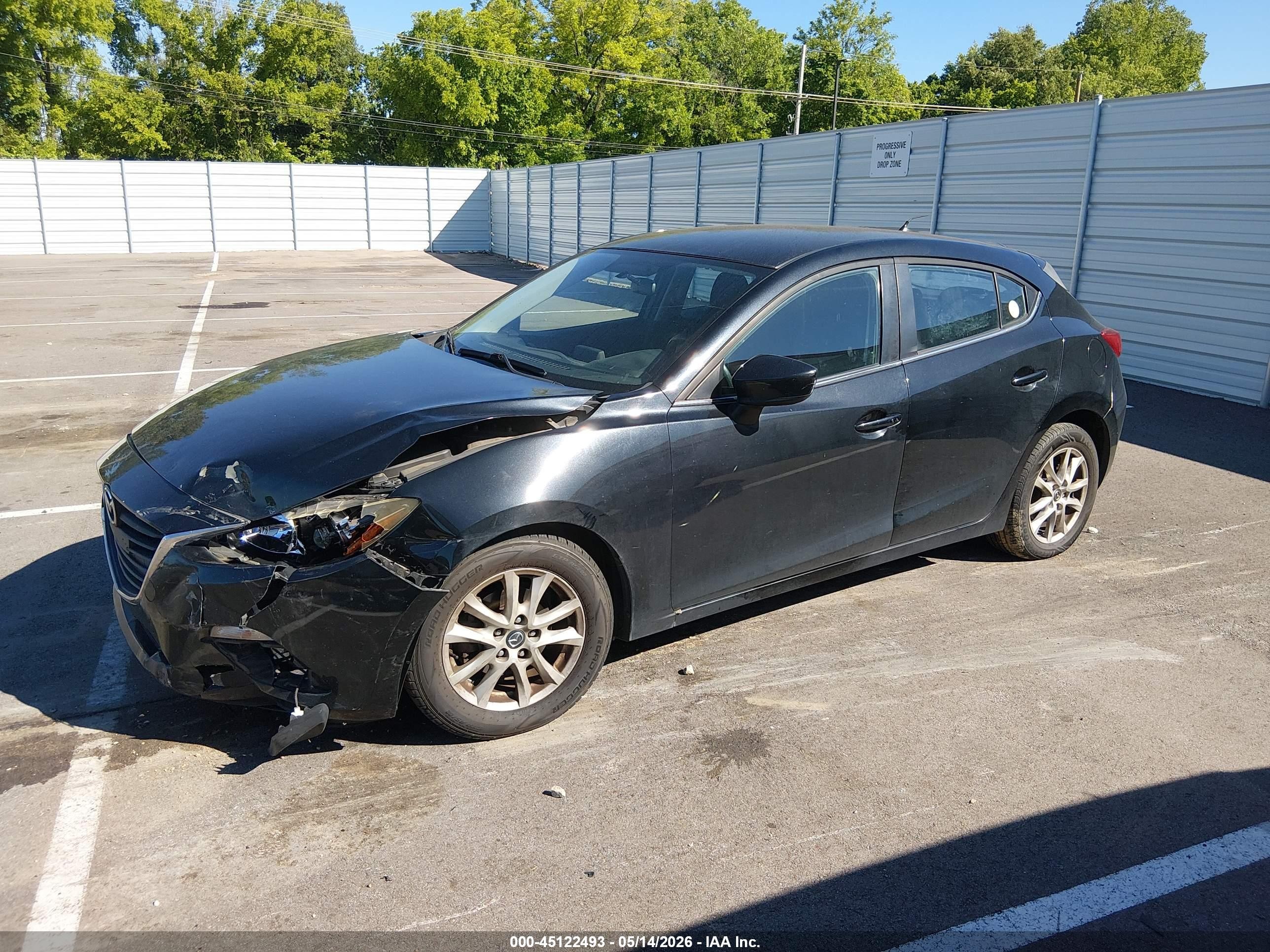2014 Mazda Mazda3 I Touring Black vin: JM1BM1L7XE1209890