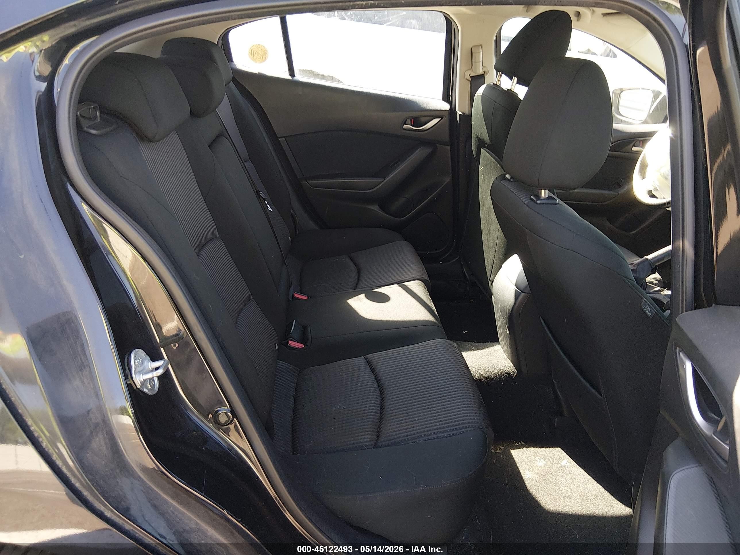 2014 Mazda Mazda3 I Touring Black vin: JM1BM1L7XE1209890