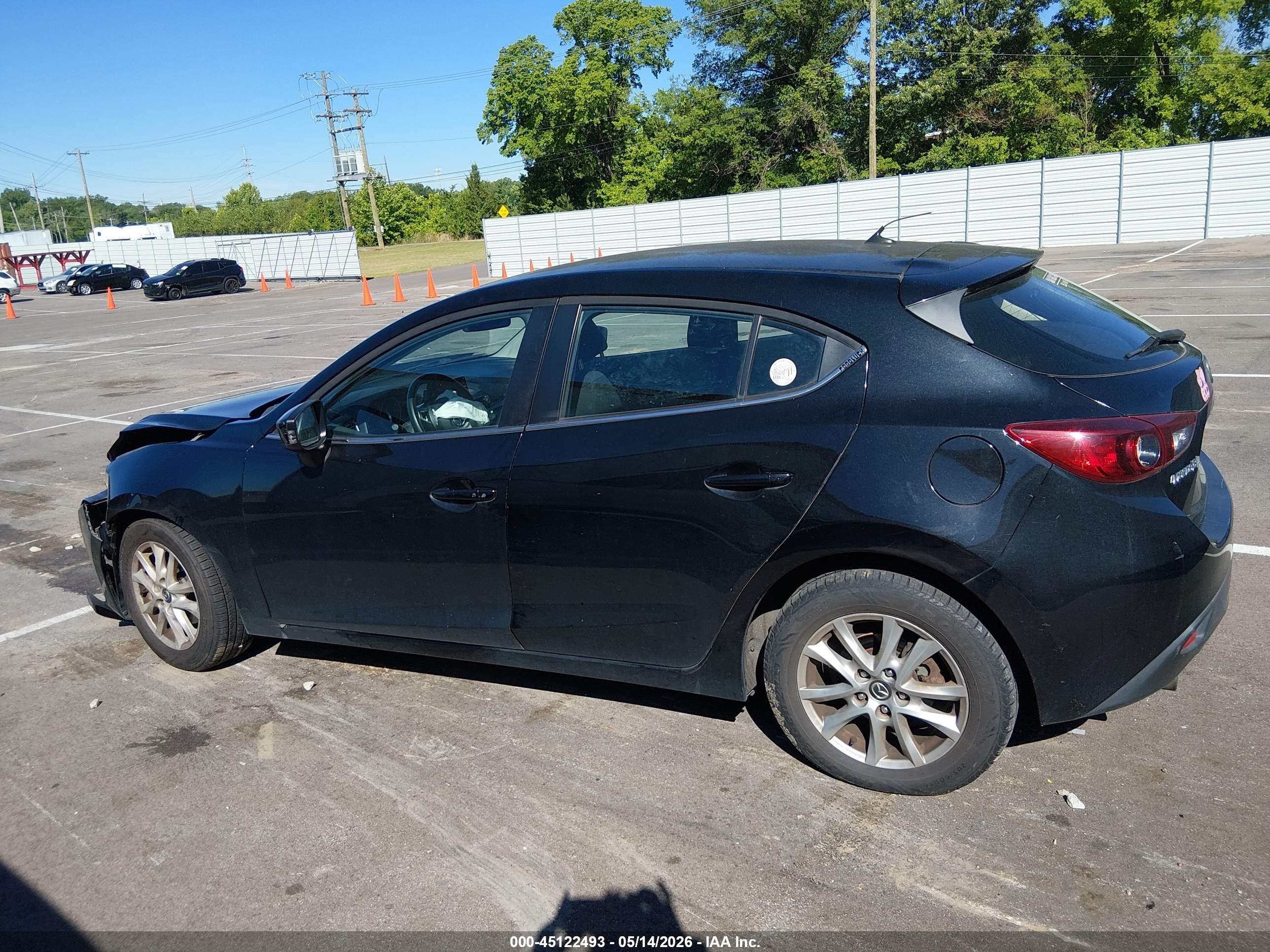 2014 Mazda Mazda3 I Touring Black vin: JM1BM1L7XE1209890