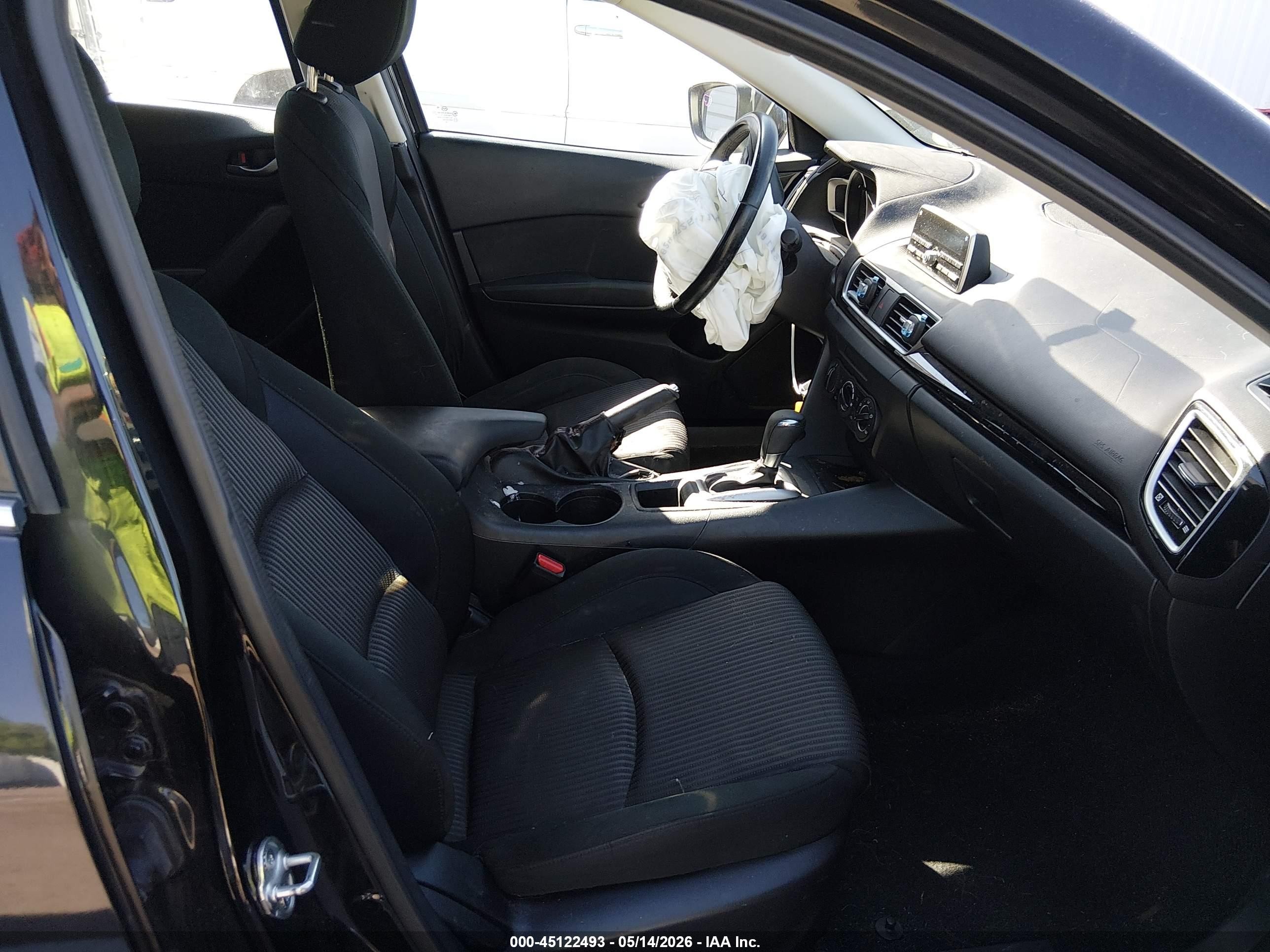 2014 Mazda Mazda3 I Touring Black vin: JM1BM1L7XE1209890