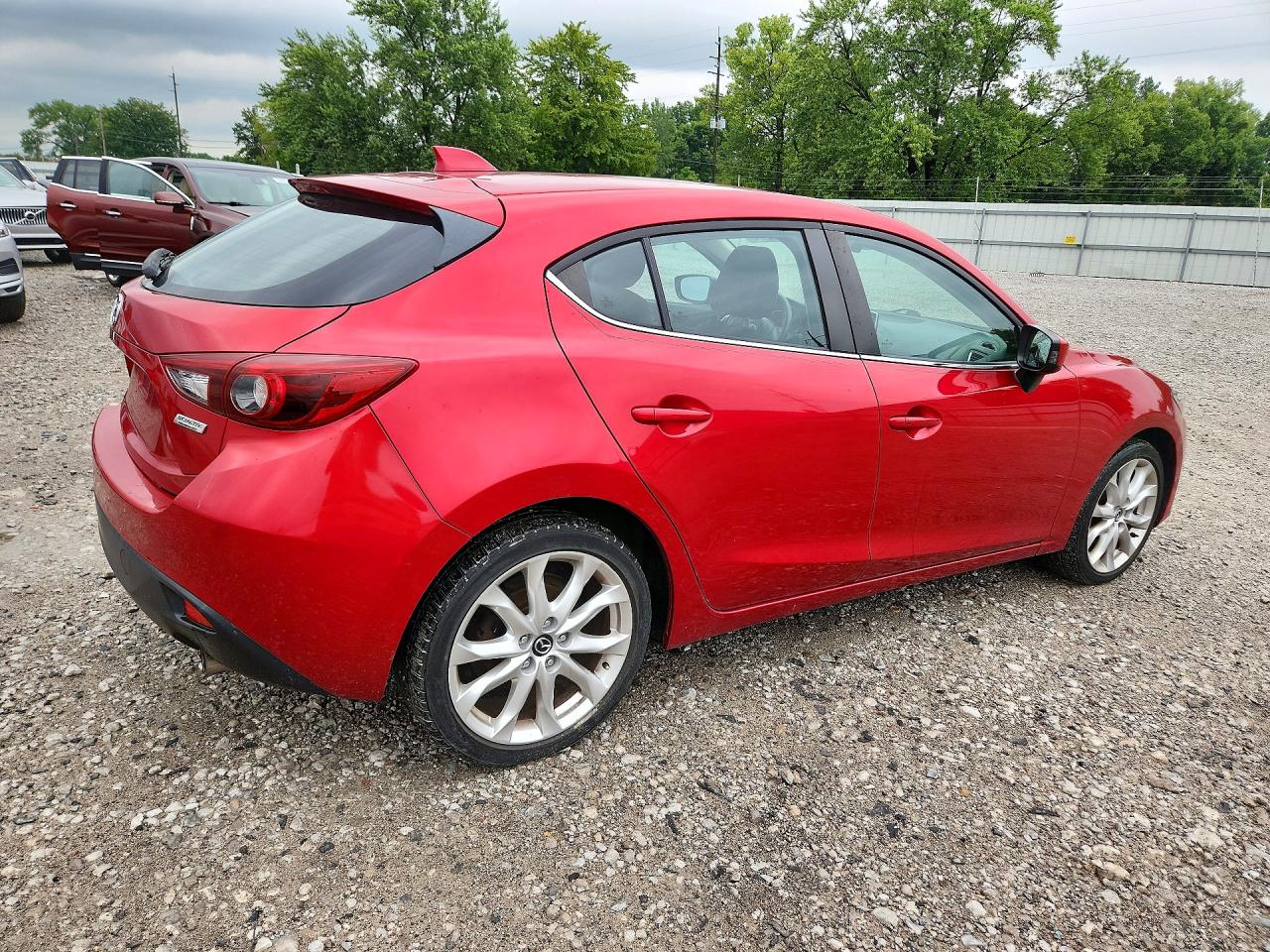 2015 Mazda 3 Grand Touring Red vin: JM1BM1M30F1232866