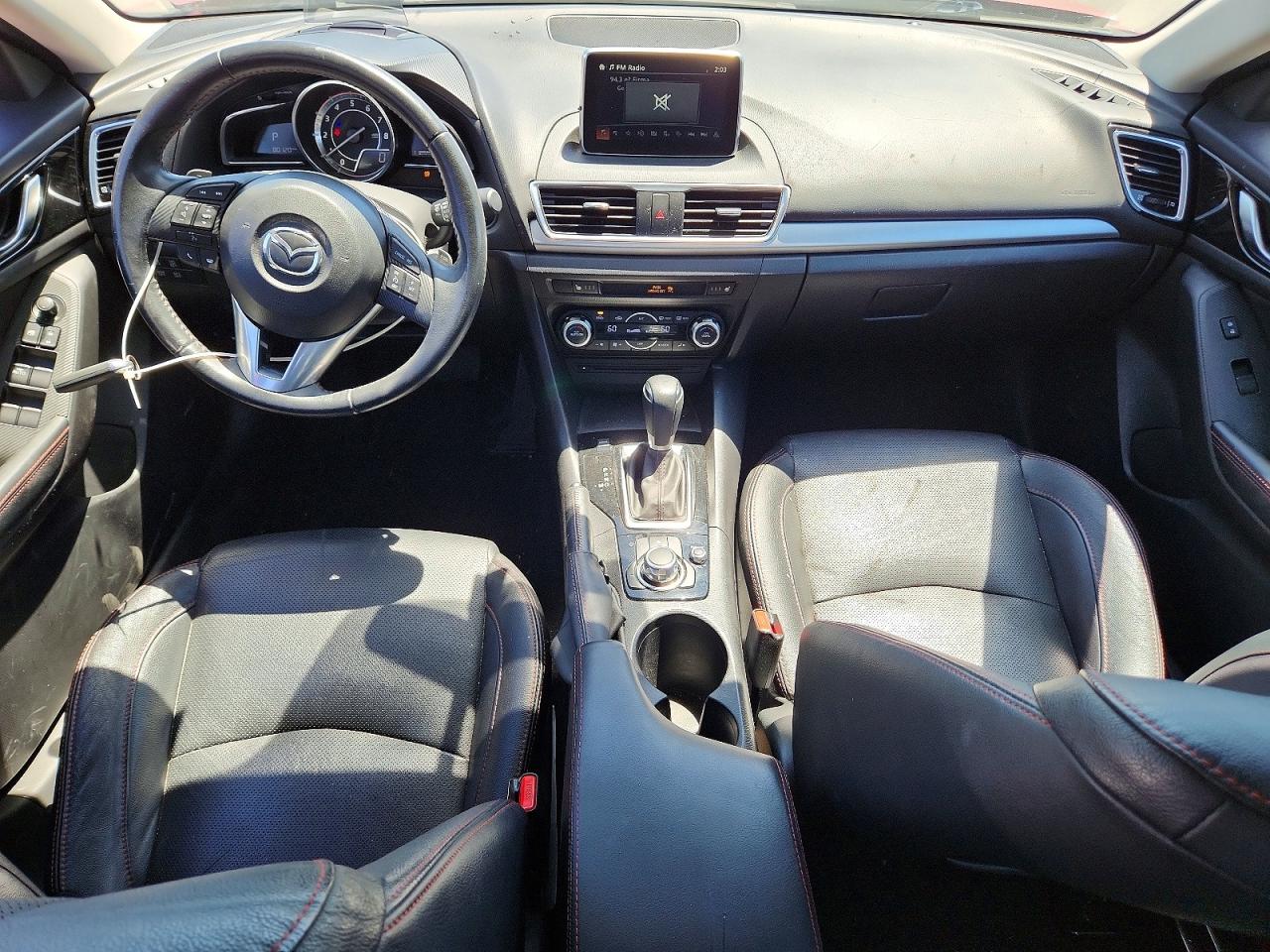 2015 Mazda 3 Grand Touring Красный vin: JM1BM1M30F1236996