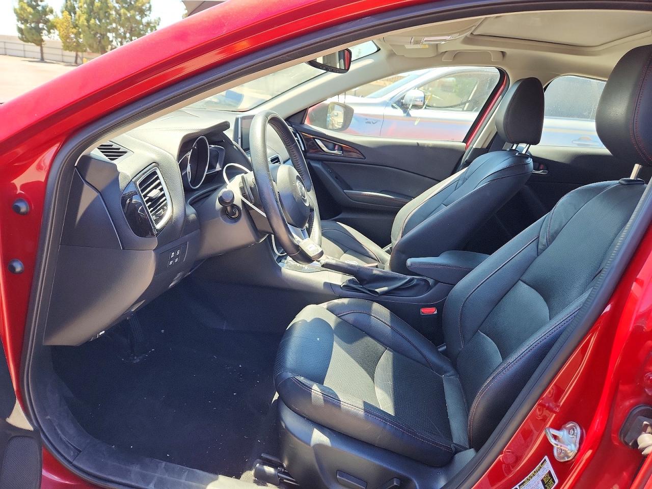 2015 Mazda 3 Grand Touring Красный vin: JM1BM1M30F1236996