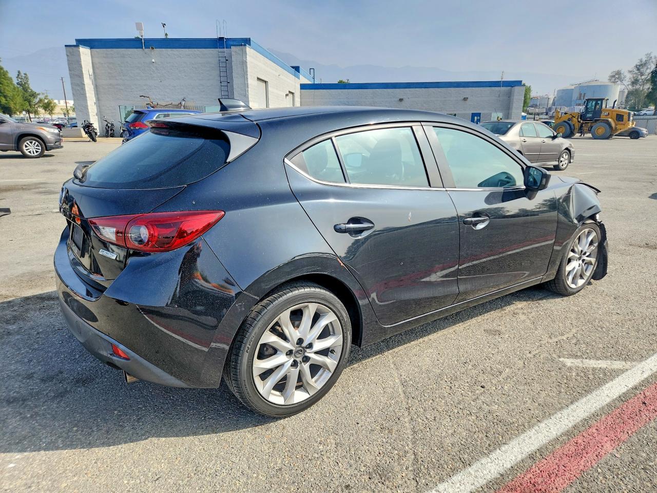 2015 Mazda 3 Grand Touring Black vin: JM1BM1M30F1257959