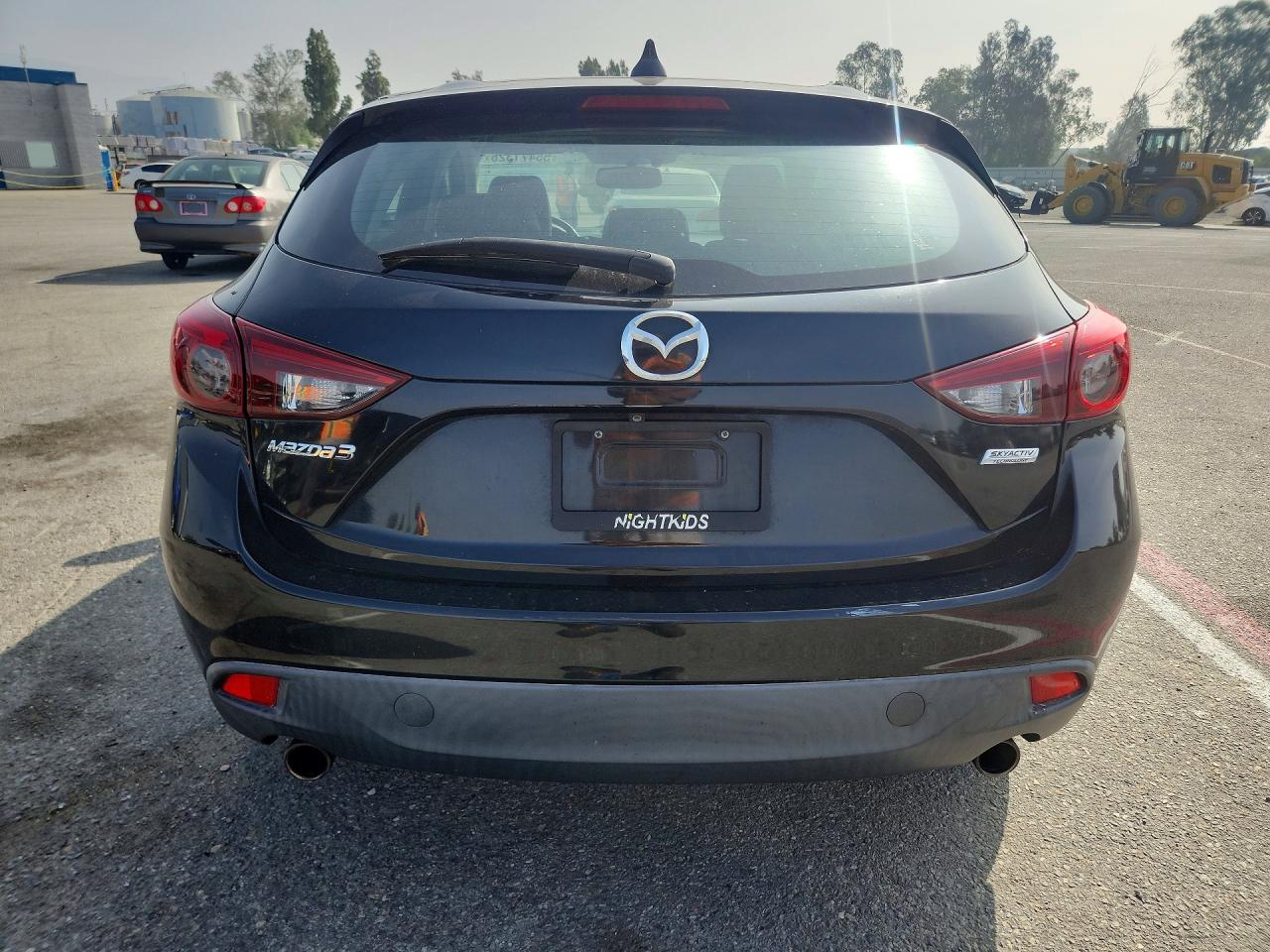 2015 Mazda 3 Grand Touring Black vin: JM1BM1M30F1257959
