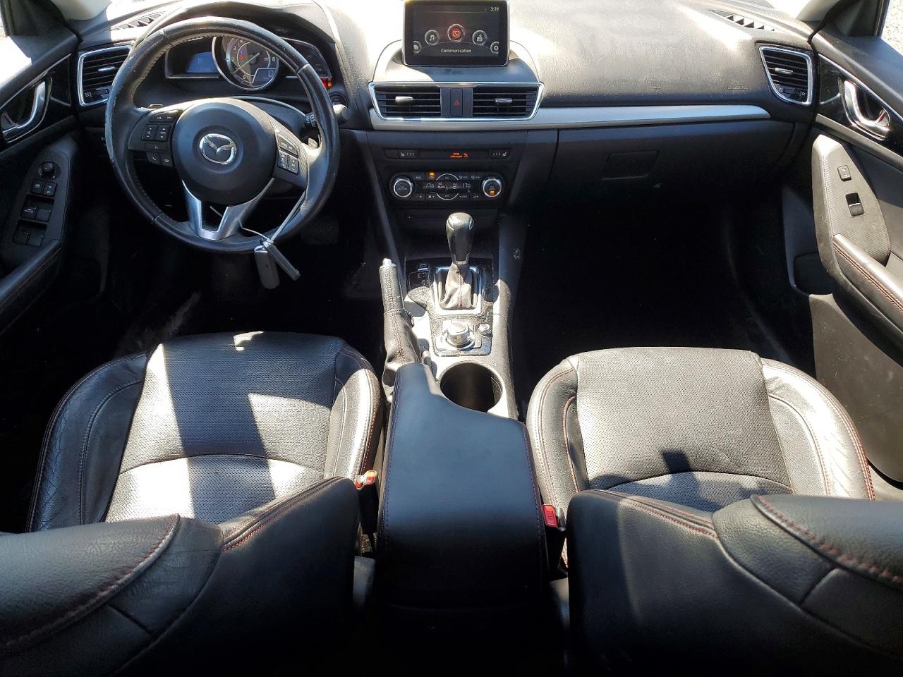 2015 Mazda 3 Hatchback Brown vin: JM1BM1M30F1273692