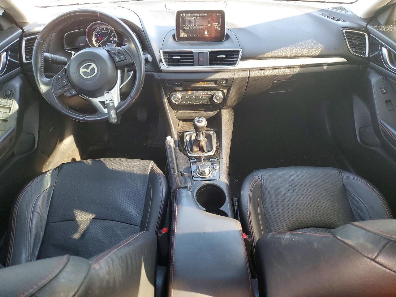 2015 Mazda 3 Grand Touring Black vin: JM1BM1M30F1275863
