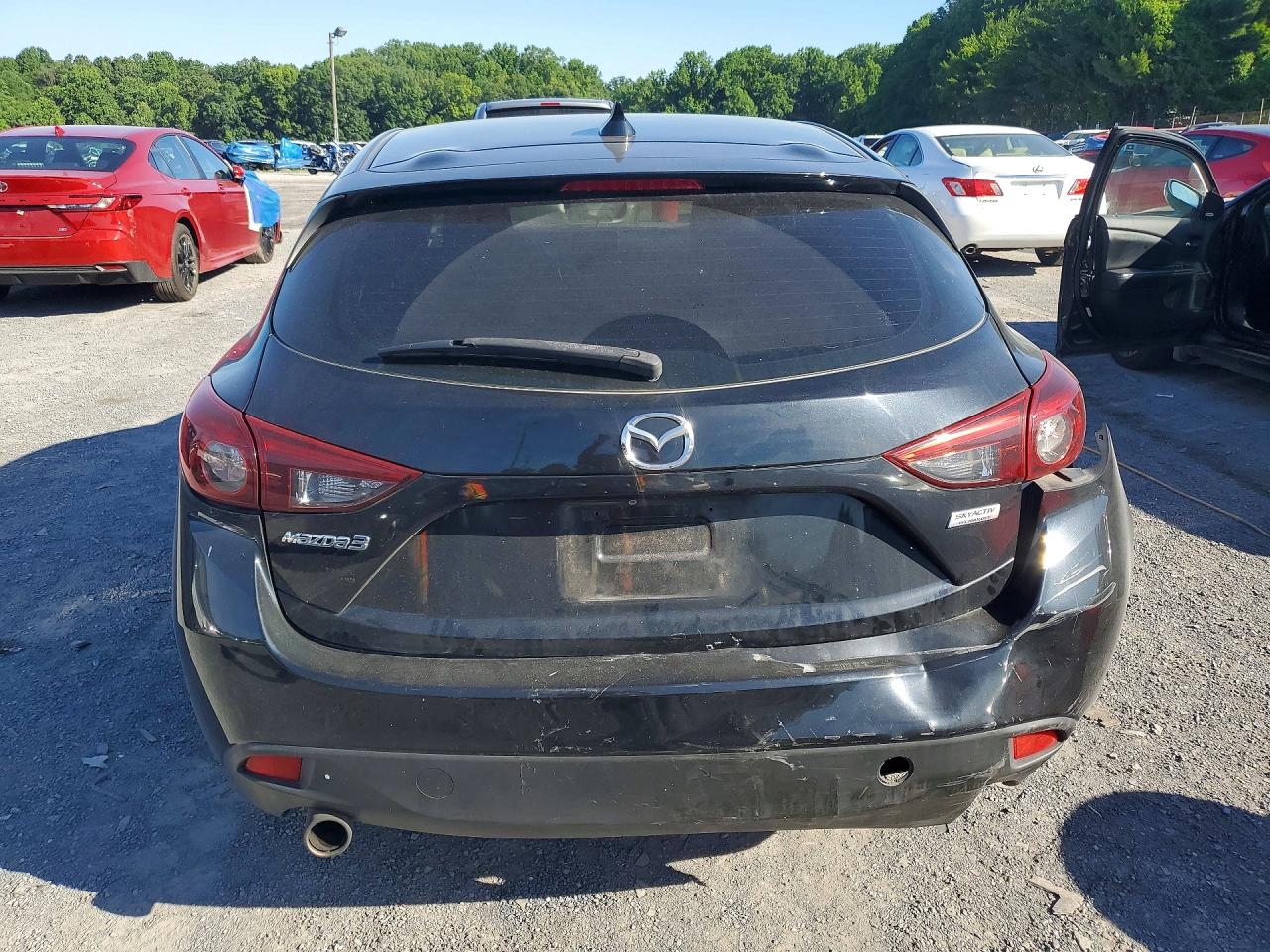 2015 Mazda 3 Grand Touring Black vin: JM1BM1M30F1275863