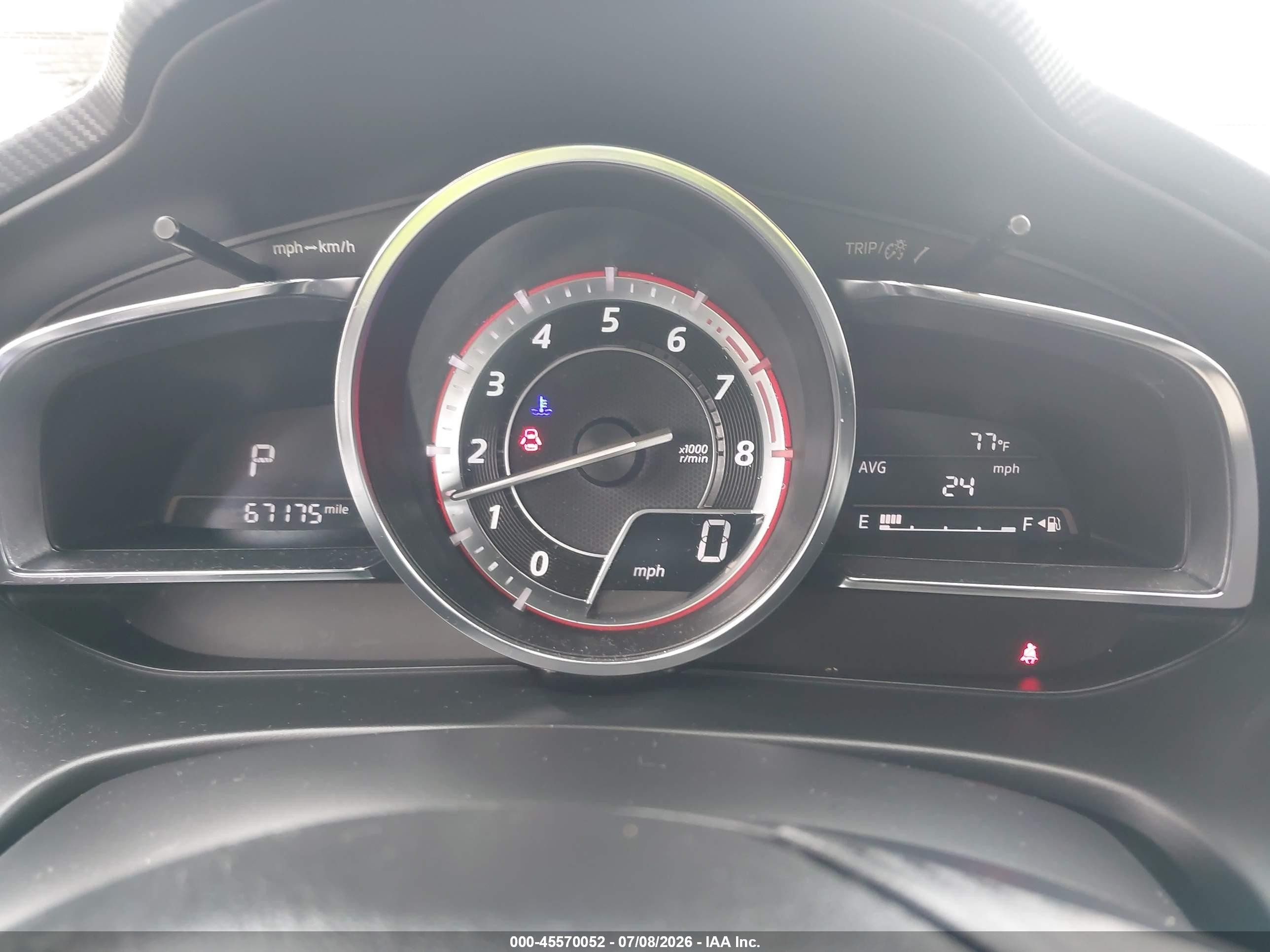 2014 Mazda Mazda3 S Grand Touring Красный vin: JM1BM1M31E1212480