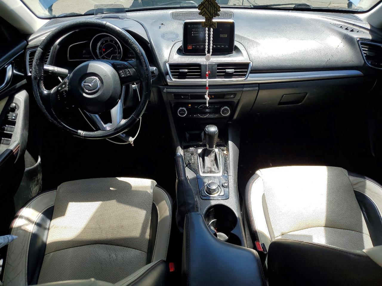 2015 Mazda 3 Grand Touring Blue vin: JM1BM1M31F1248073