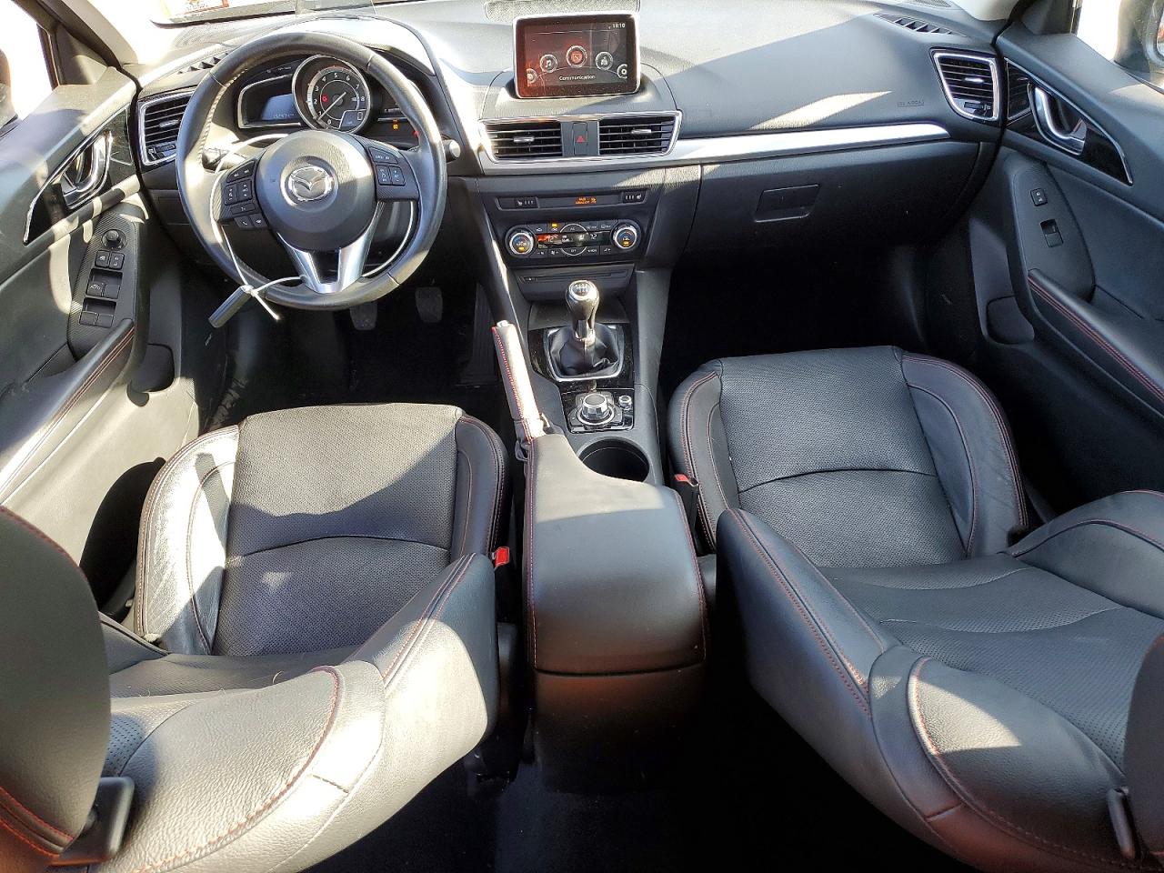2015 Mazda 3 Grand Touring Gray vin: JM1BM1M31F1259378