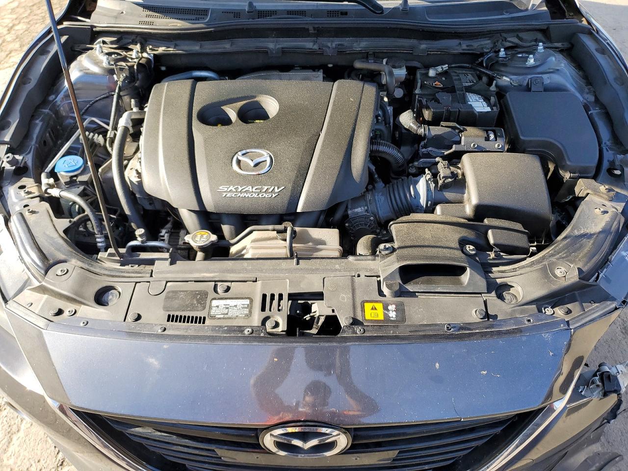 2015 Mazda 3 Grand Touring Gray vin: JM1BM1M31F1259378