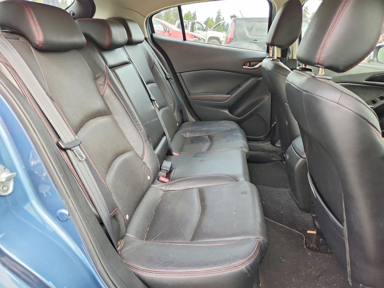2014 Mazda 3 Grand Touring Blue vin: JM1BM1M33E1150905