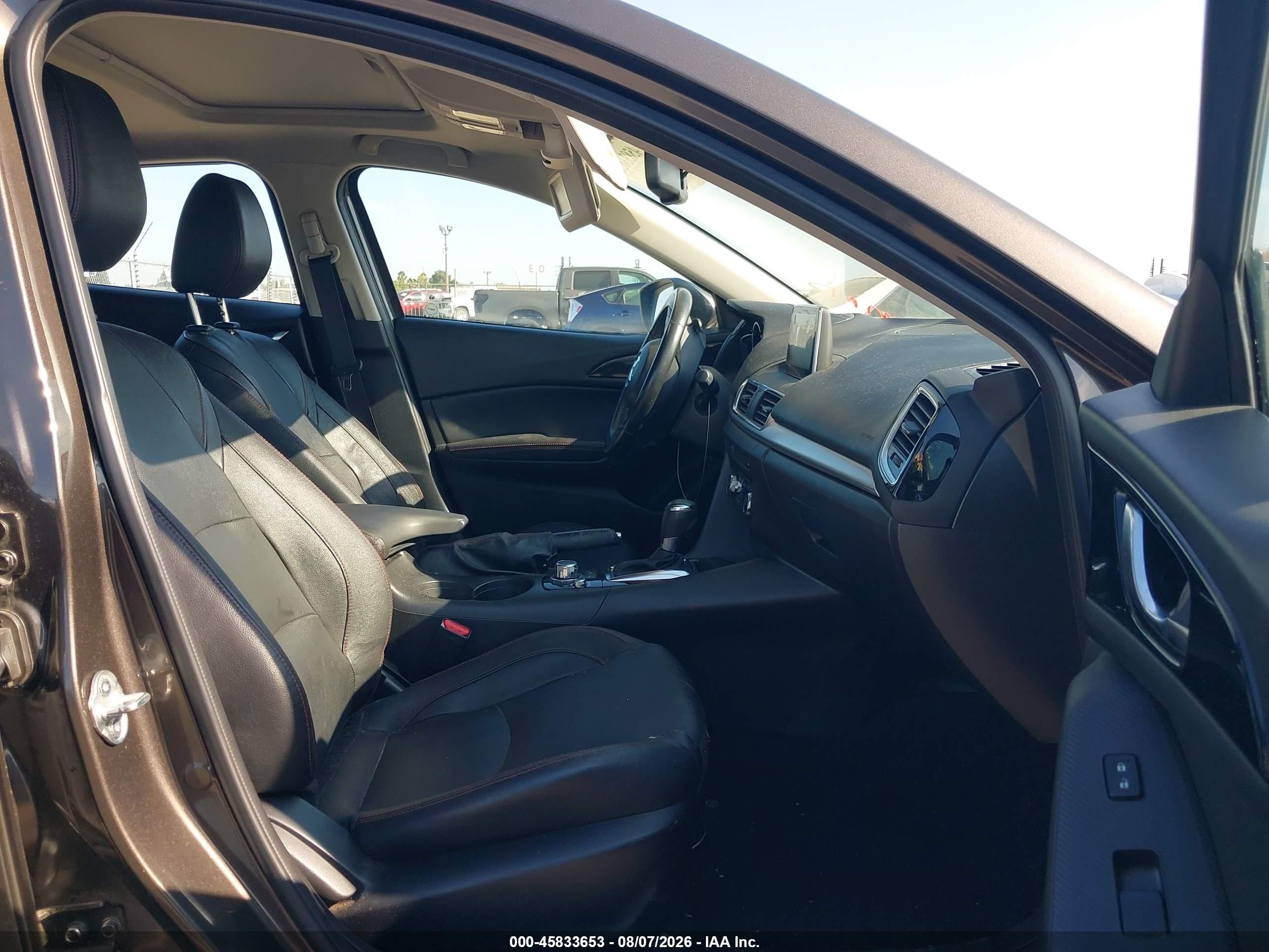 2014 Mazda Mazda3 S Grand Touring Brown vin: JM1BM1M34E1201070