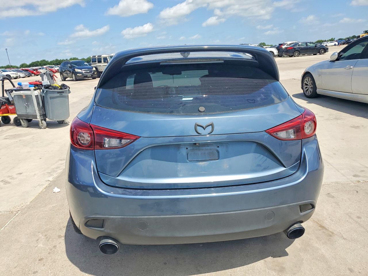2014 Mazda 3 Grand Touring Blue vin: JM1BM1M34E1202669