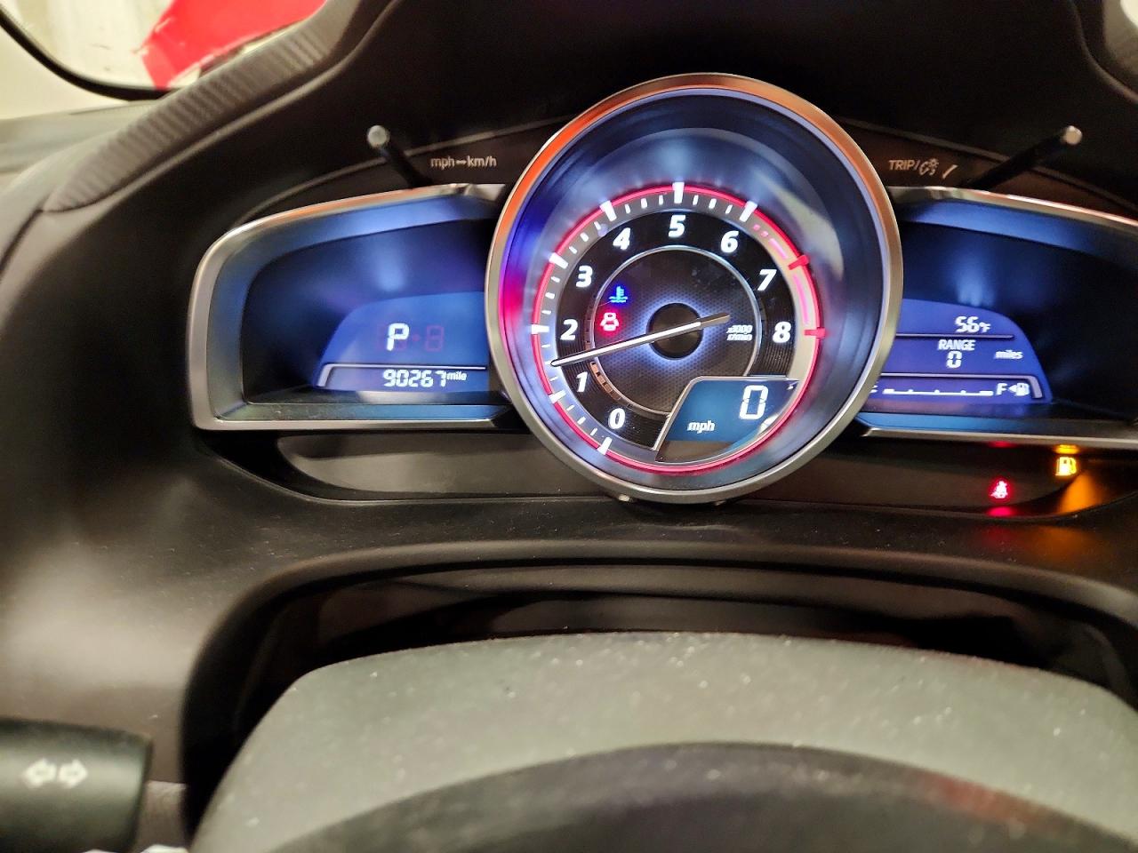 2015 Mazda 3 Grand Touring Red vin: JM1BM1M34F1228545