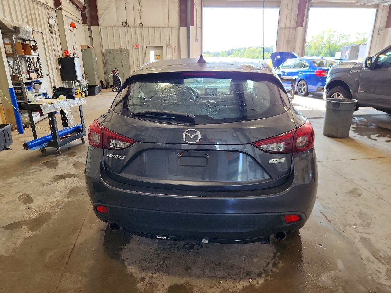 2015 Mazda 3 Grand Touring Gray vin: JM1BM1M34F1234992