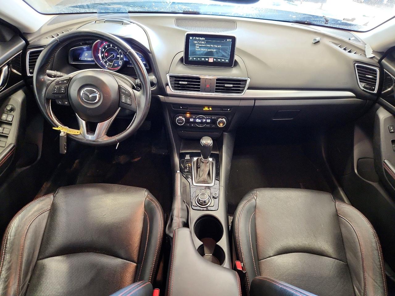 2015 Mazda 3 Grand Touring Gray vin: JM1BM1M34F1234992