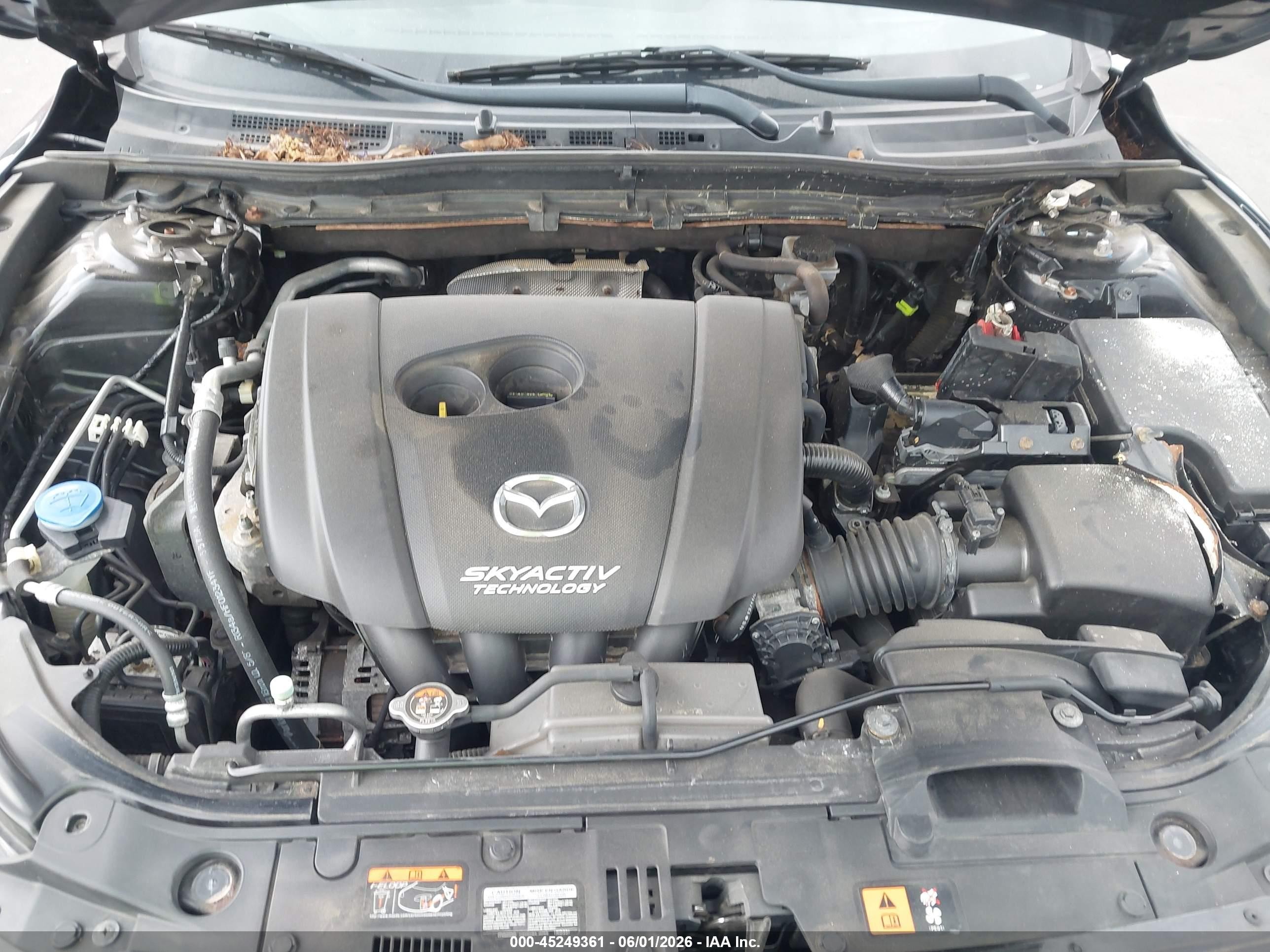 2014 Mazda Mazda3 S Grand Touring Black vin: JM1BM1M35E1185560