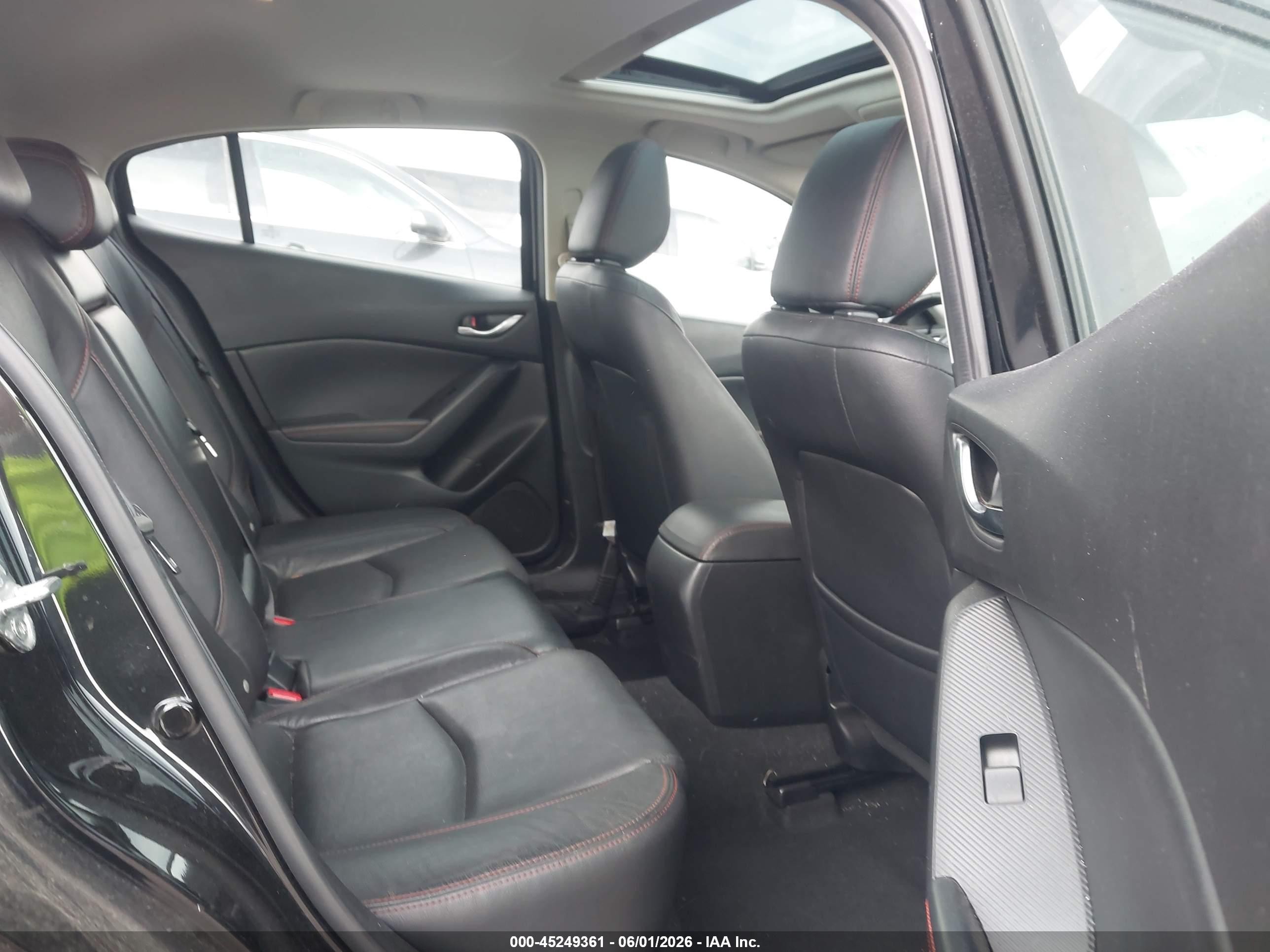 2014 Mazda Mazda3 S Grand Touring Black vin: JM1BM1M35E1185560