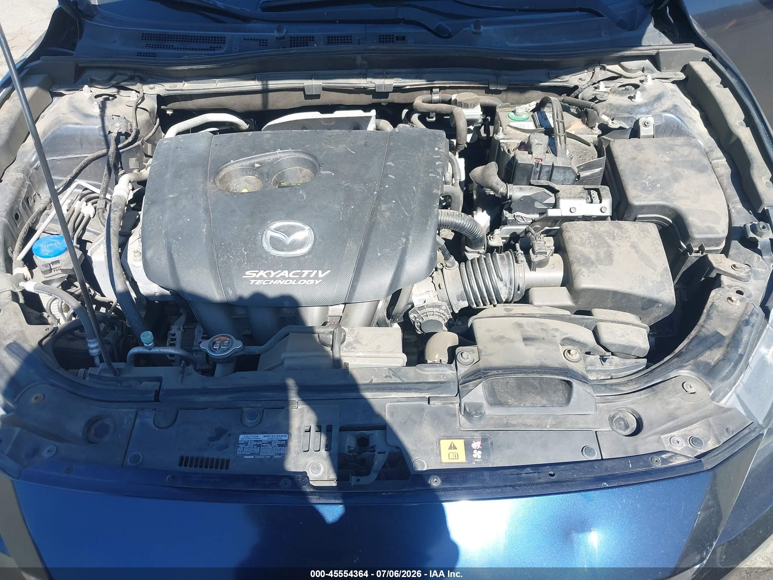 2014 Mazda Mazda3 S Grand Touring Синий vin: JM1BM1M35E1207931