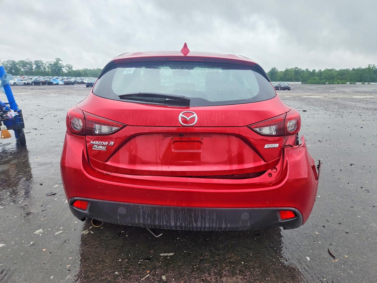 2015 Mazda 3 Grand Touring Red vin: JM1BM1M35F1219479